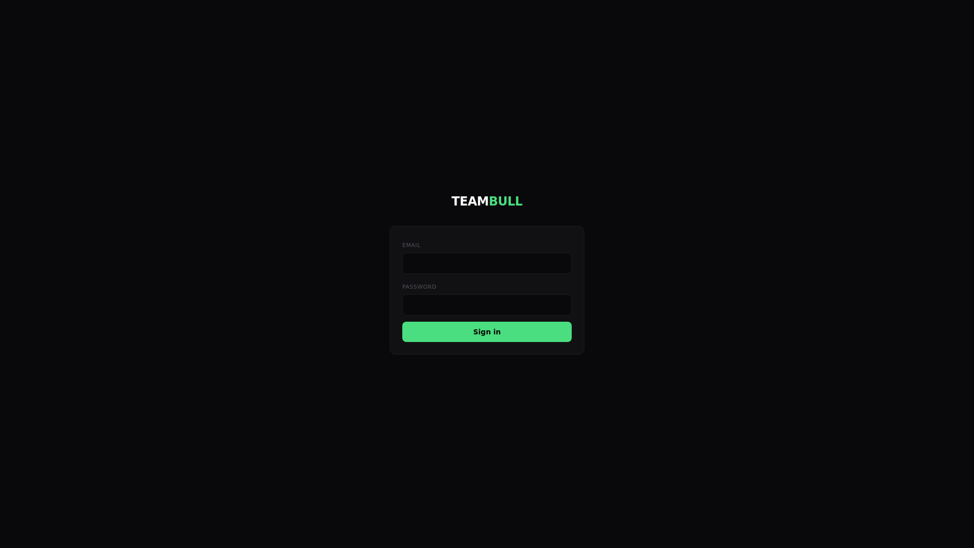 website screenshot of https://teambull-checkout.pages.dev/