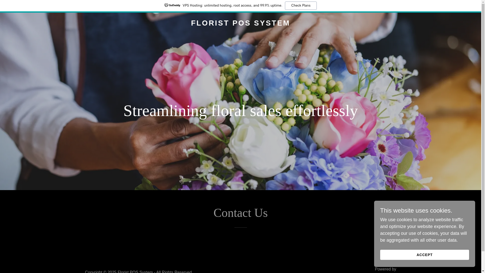 website screenshot of https://floristpossystem.com/