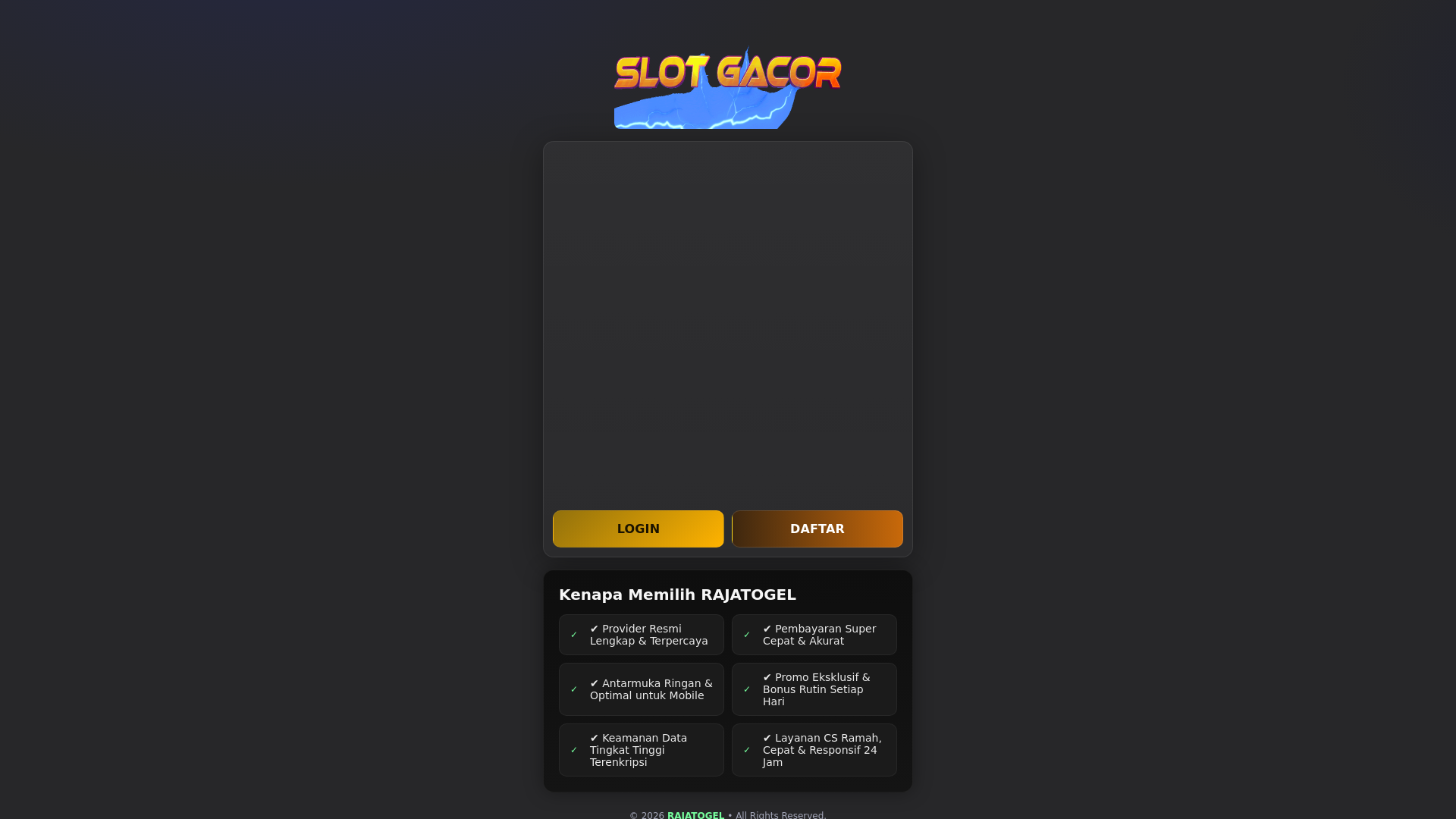 website screenshot of https://rajatogel-amp-html11.pages.dev/