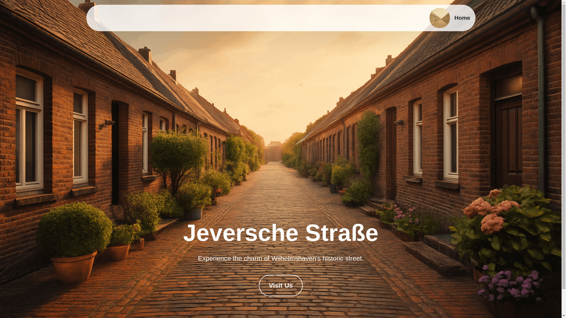 website screenshot of https://jeversche-strasse.de/