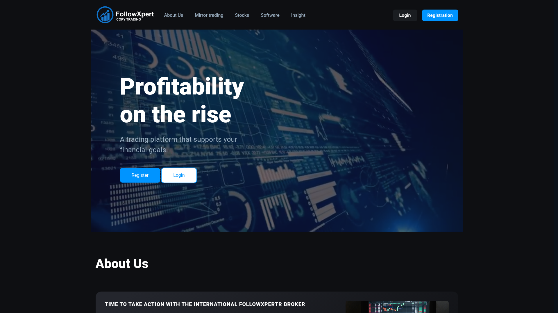 website screenshot of https://followxpert.com/