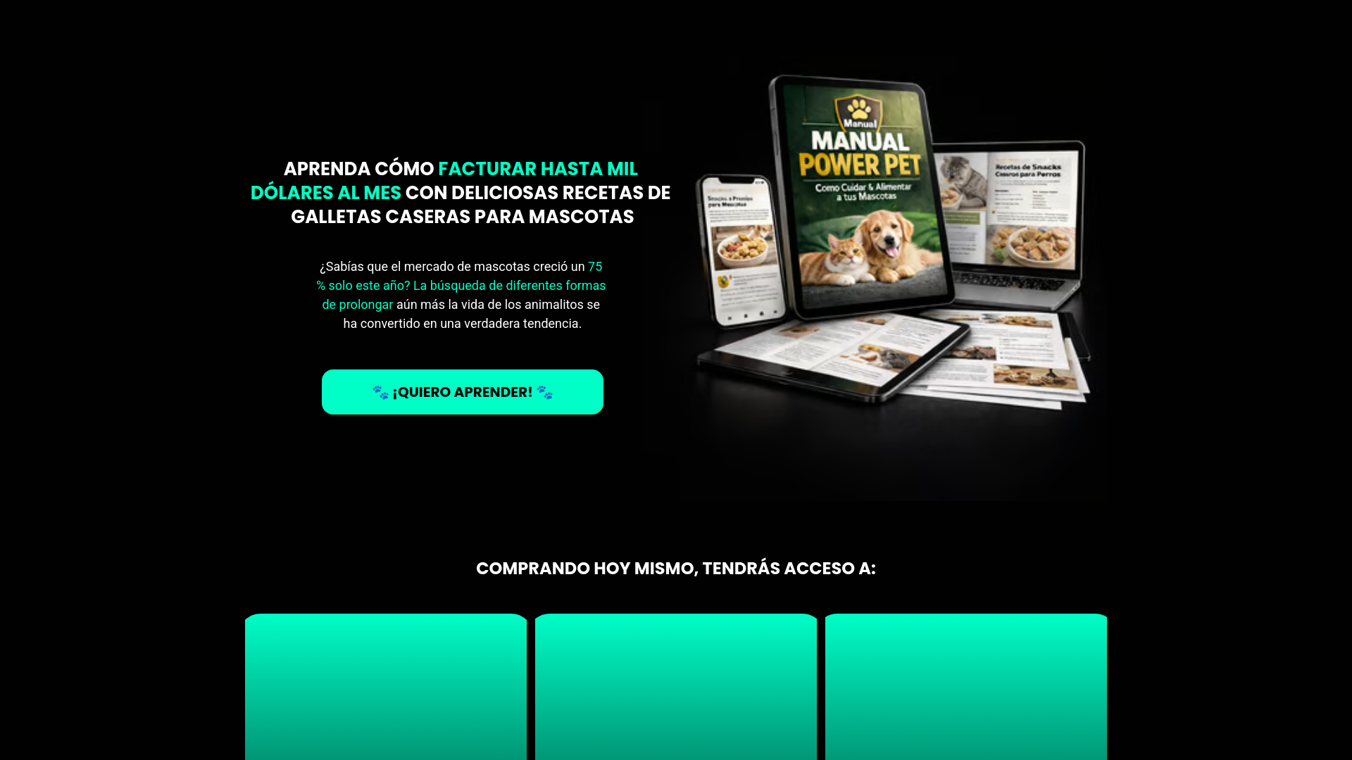 website screenshot of https://manualpowpet.com/