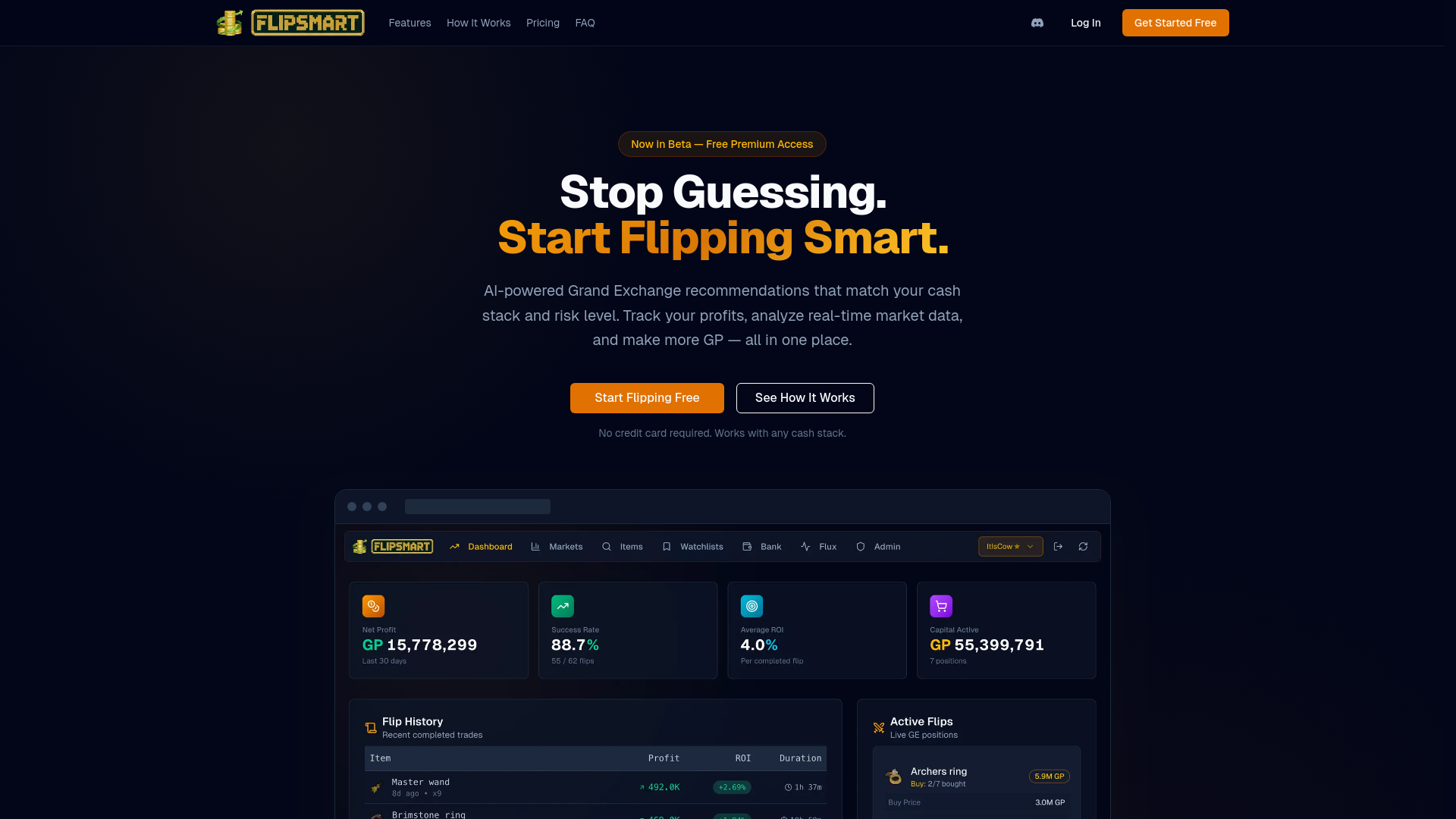 website screenshot of https://flipsmart.net/