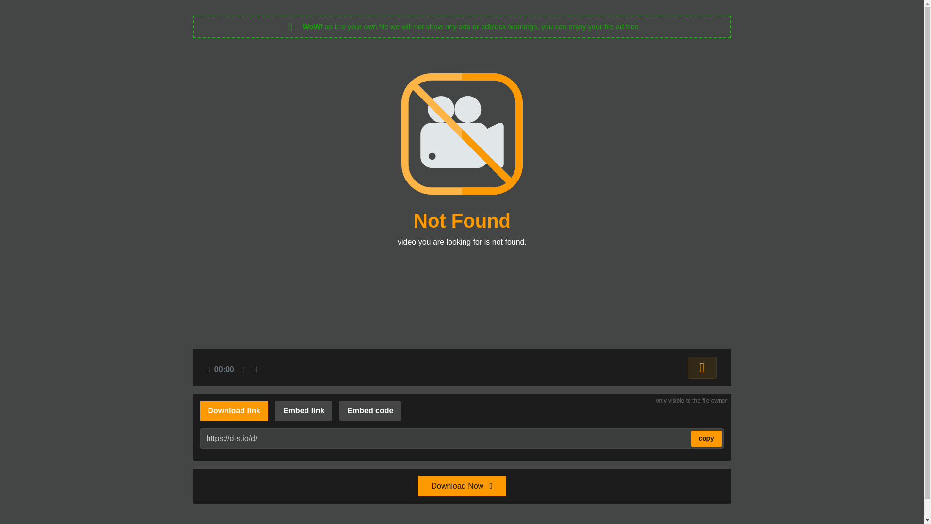 website screenshot of https://vide0.net/d/8jst30r5o3dw