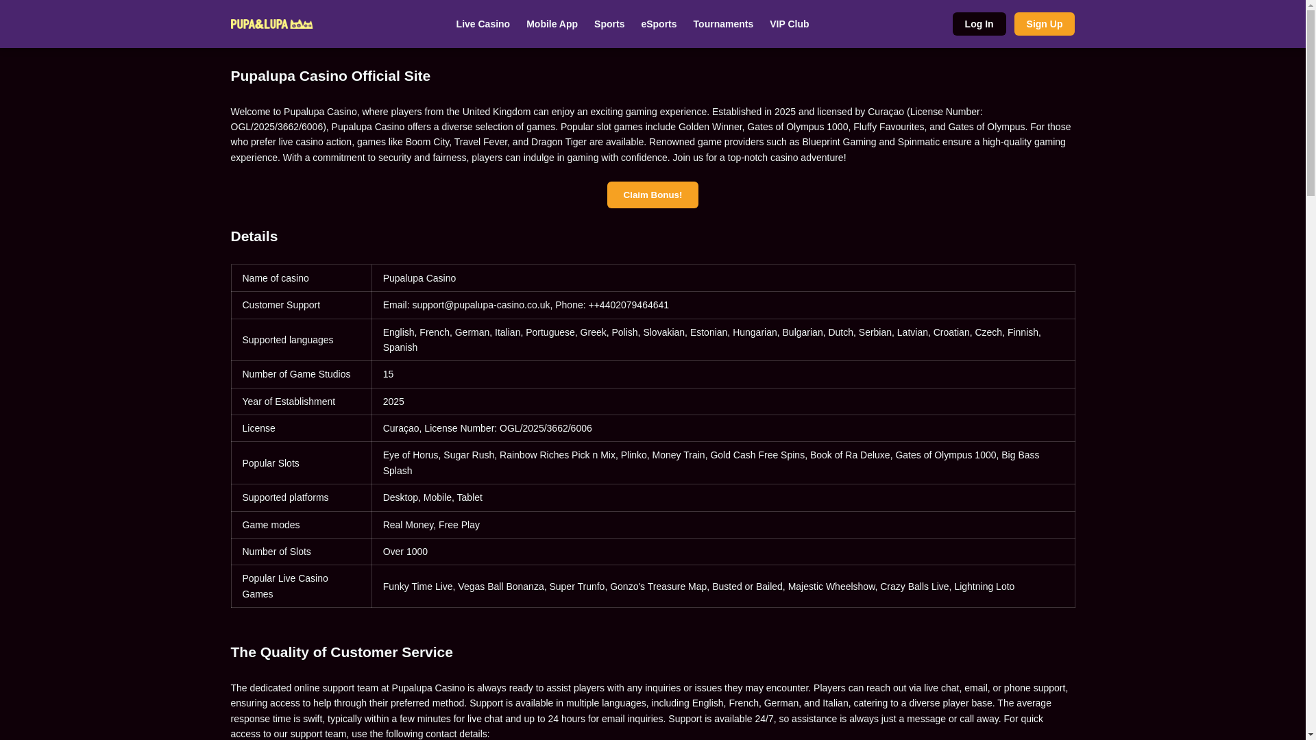 website screenshot of https://pupalupa-casino-co-uk.pages.dev/
