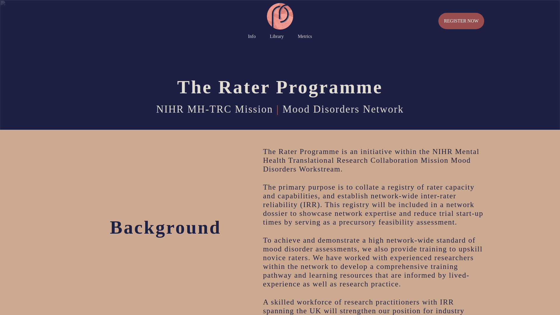 website screenshot of https://moodraterprog.co.uk/