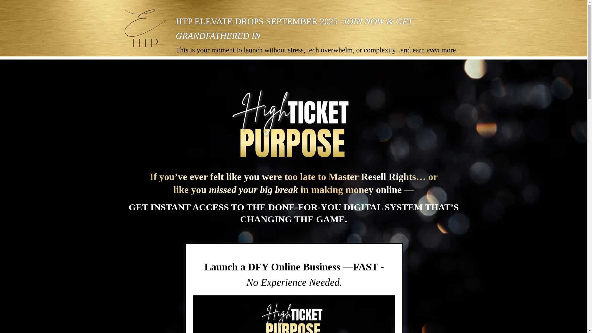 website screenshot of https://sandybelleprofitswithpurpose.com/
