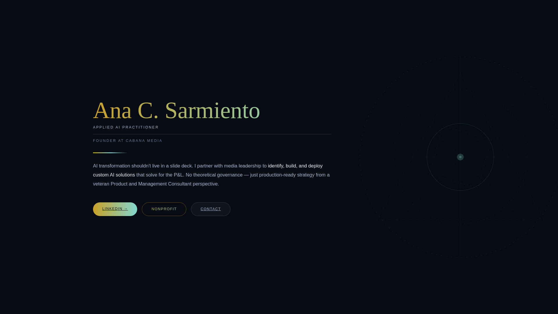 website screenshot of https://acsarmiento.com/