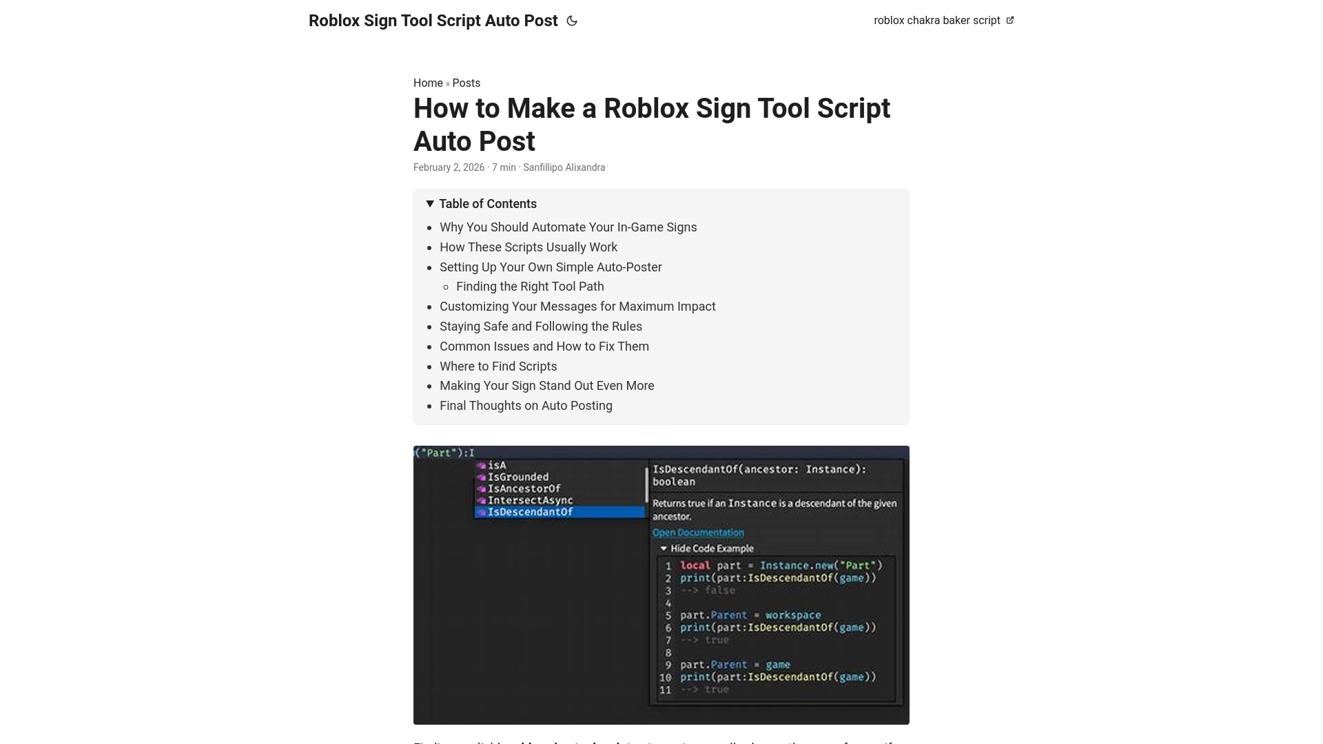 website screenshot of https://roblox-sign-tool-script-auto-post.pages.dev/