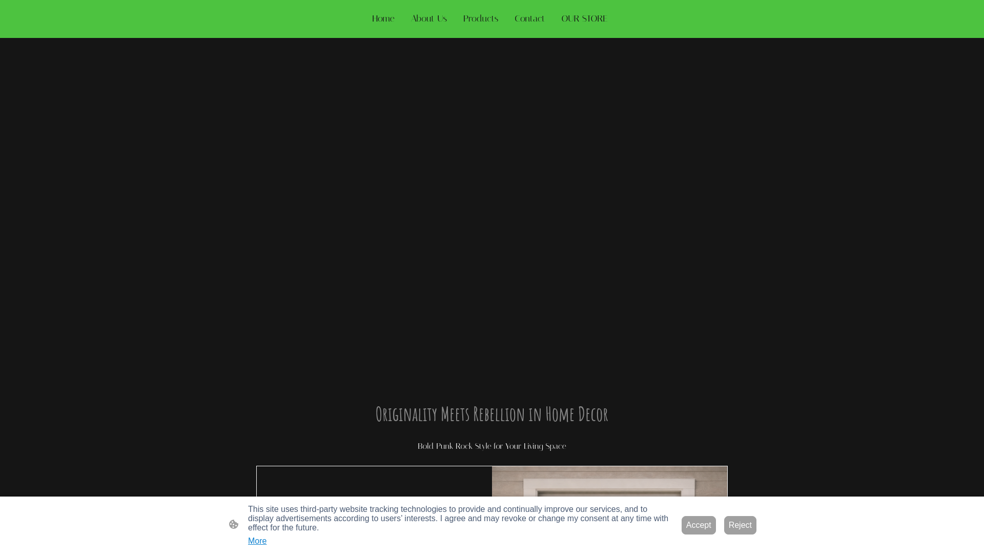 website screenshot of https://anarchyandapplesauce.com/