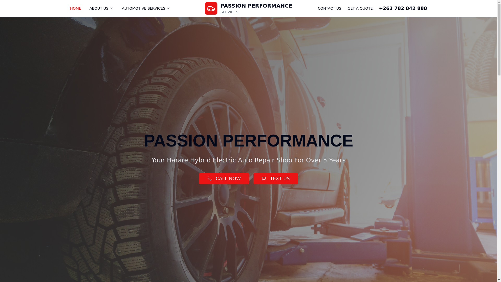 website screenshot of https://hybridpassionperformance.com/