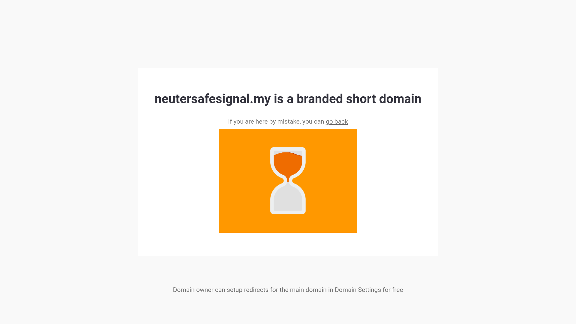 website screenshot of https://neutersafesignal.my/