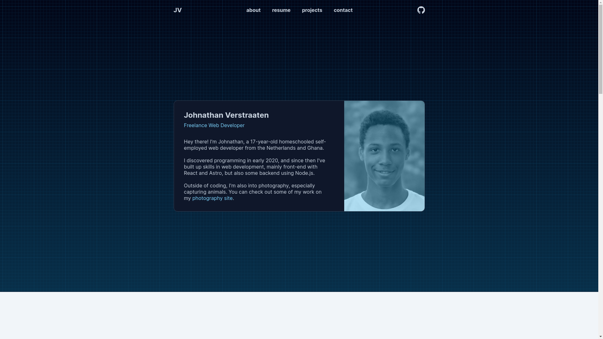 website screenshot of https://johna.pages.dev/