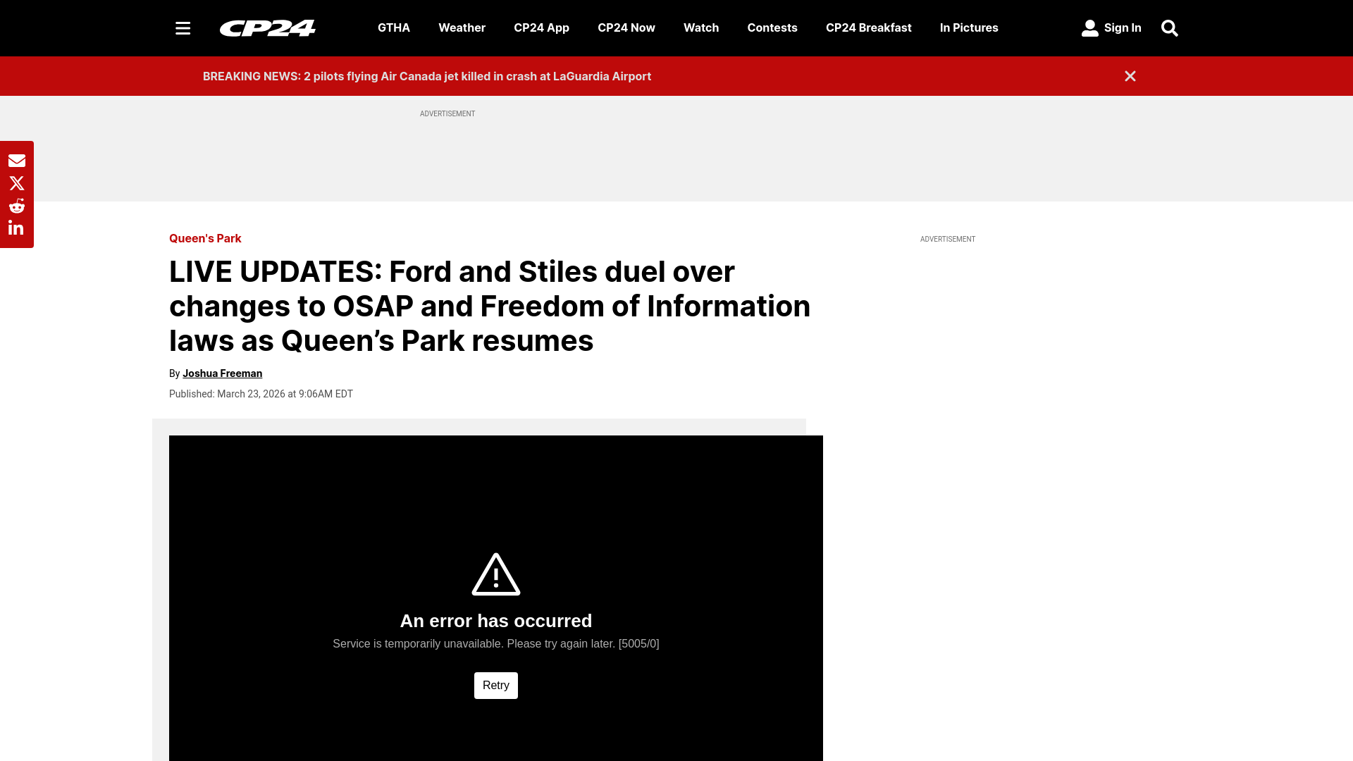 website screenshot of https://www.cp24.com/politics/queens-park/2026/03/23/live-updates-mpps-return-to-queens-park/
