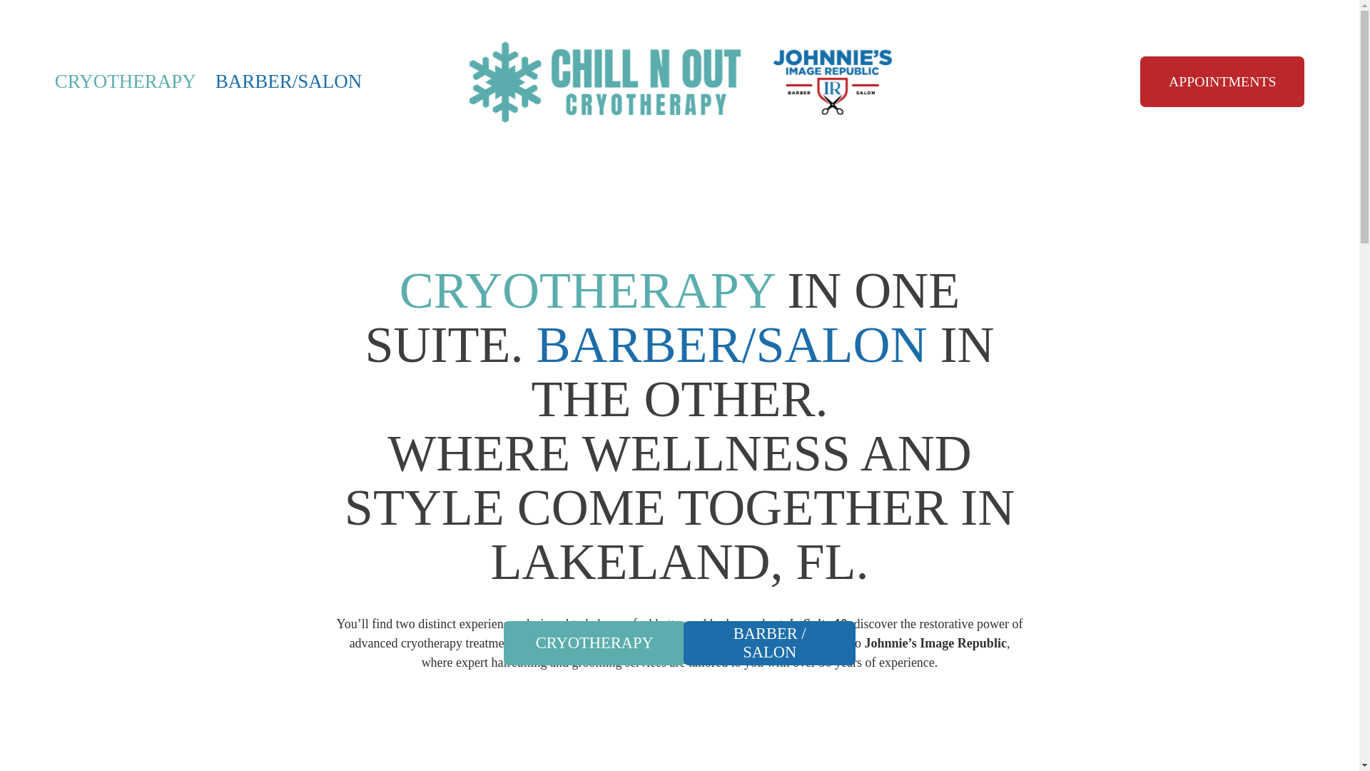 website screenshot of https://chillnoutlakeland.com/