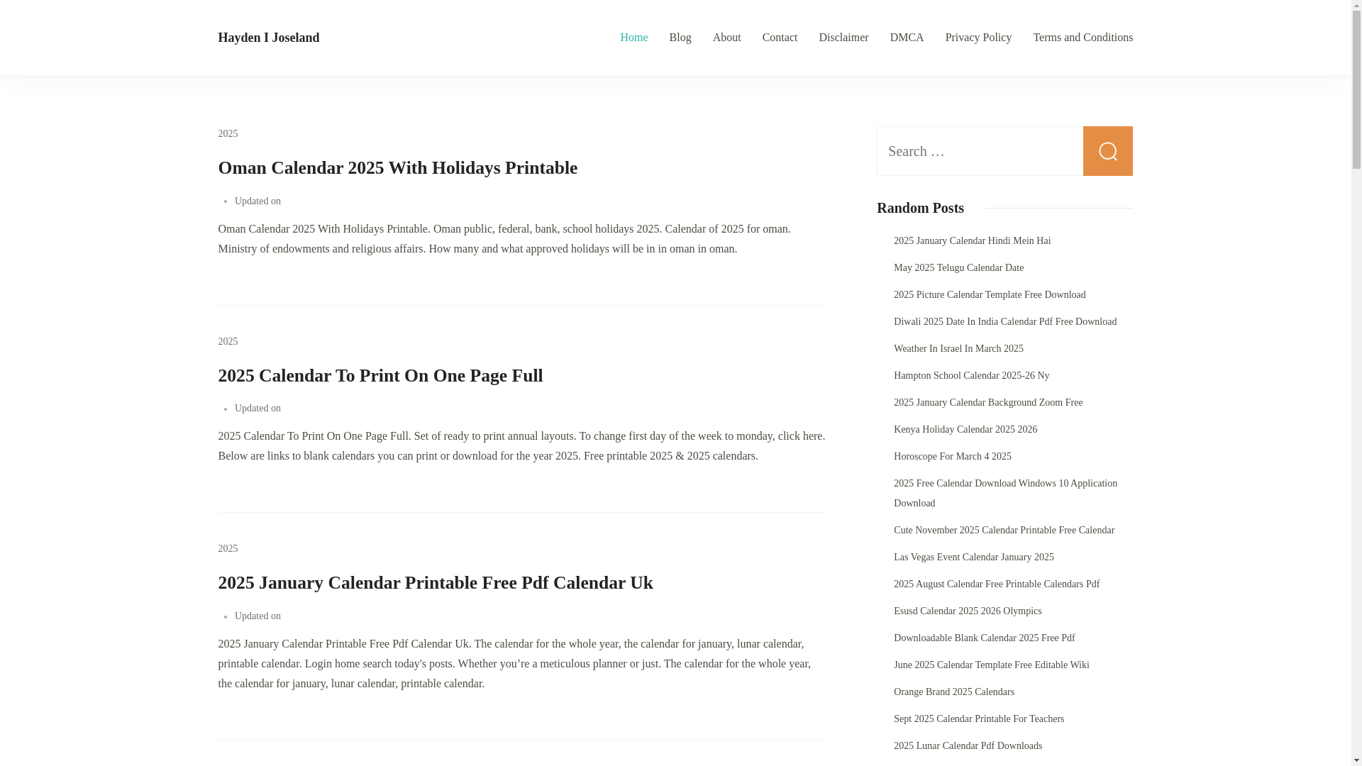 website screenshot of https://haydenijoseland.pages.dev/