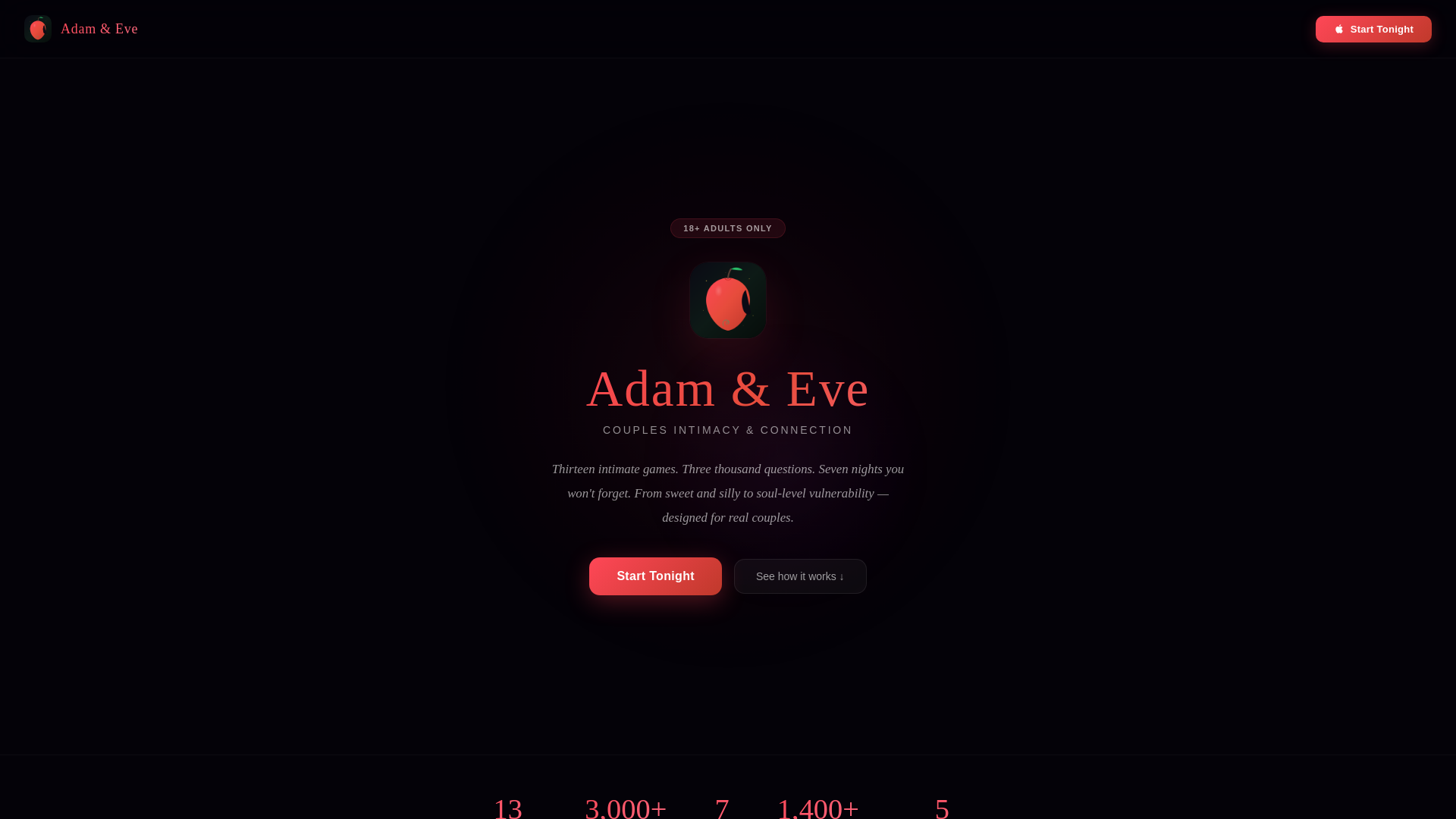website screenshot of https://adamandeveloveapp.com/