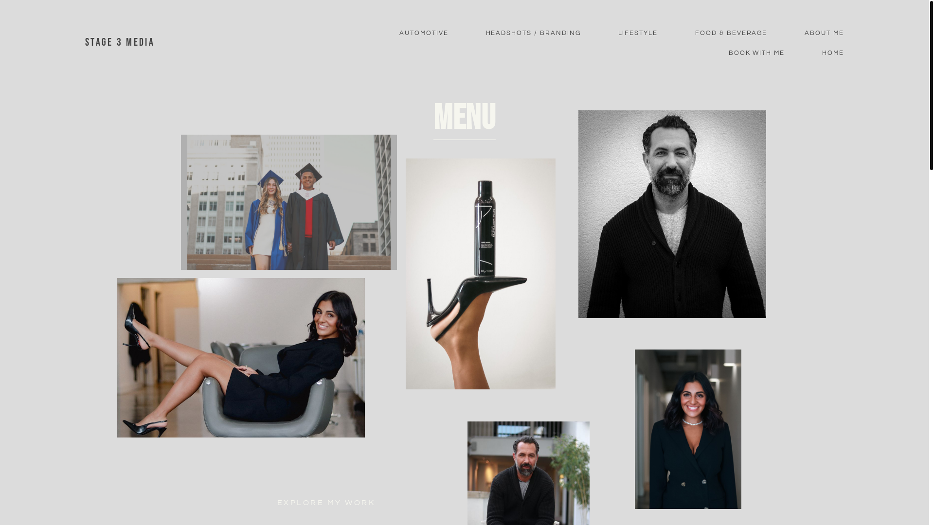 website screenshot of https://stage3media.net/