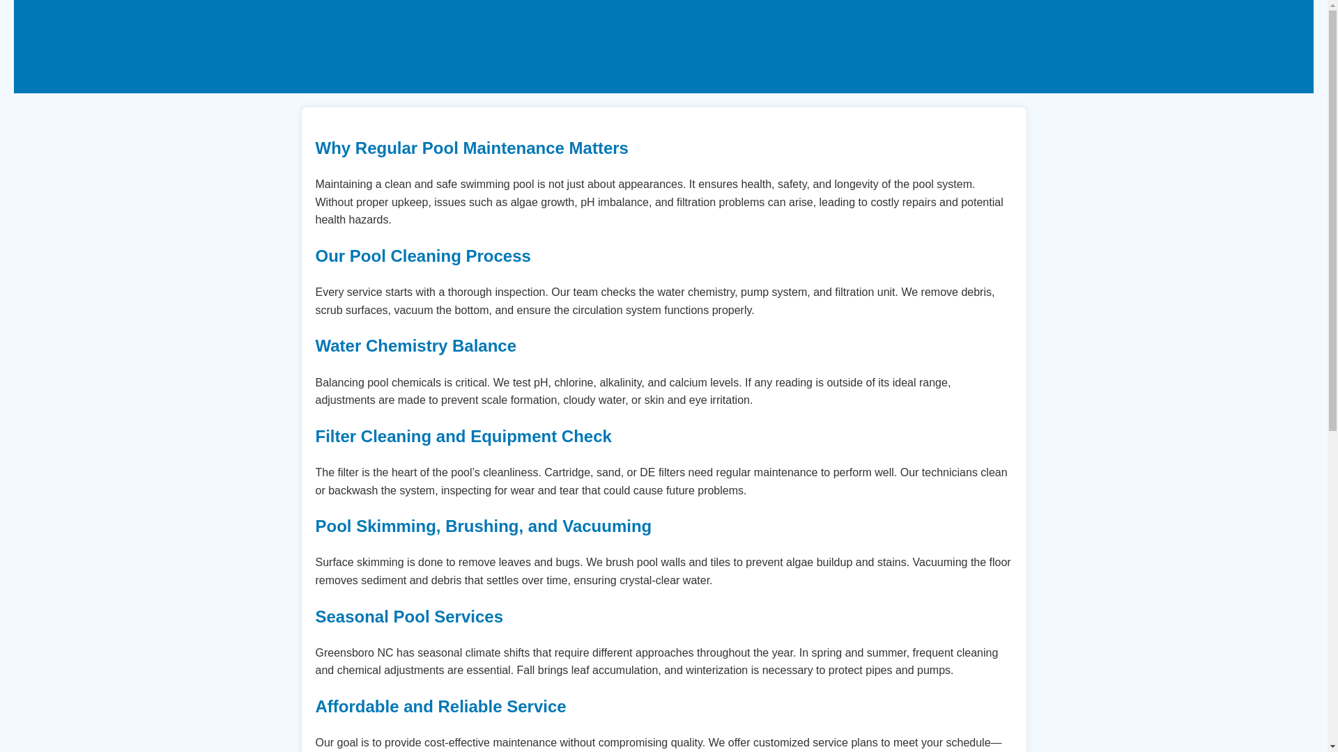 website screenshot of https://pool-cleaning-greensboro.pages.dev/