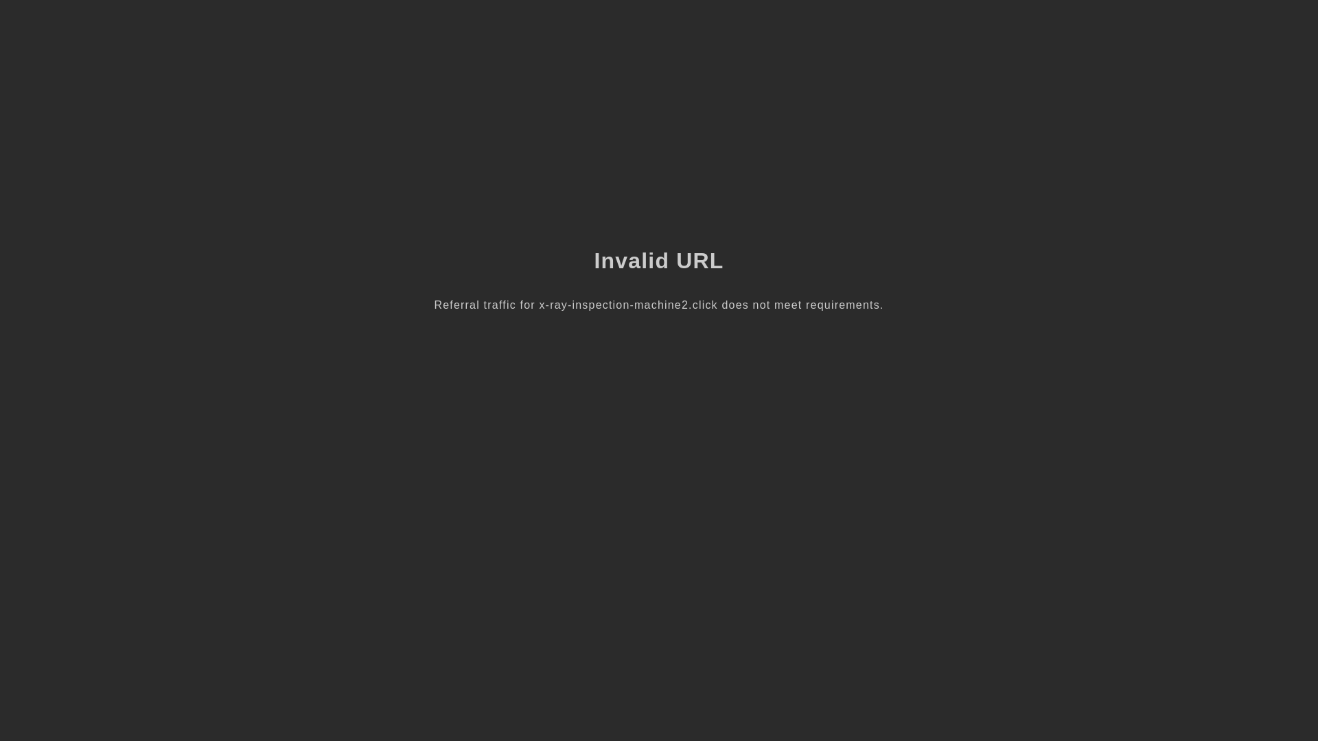 website screenshot of https://x-ray-inspection-machine2.click/