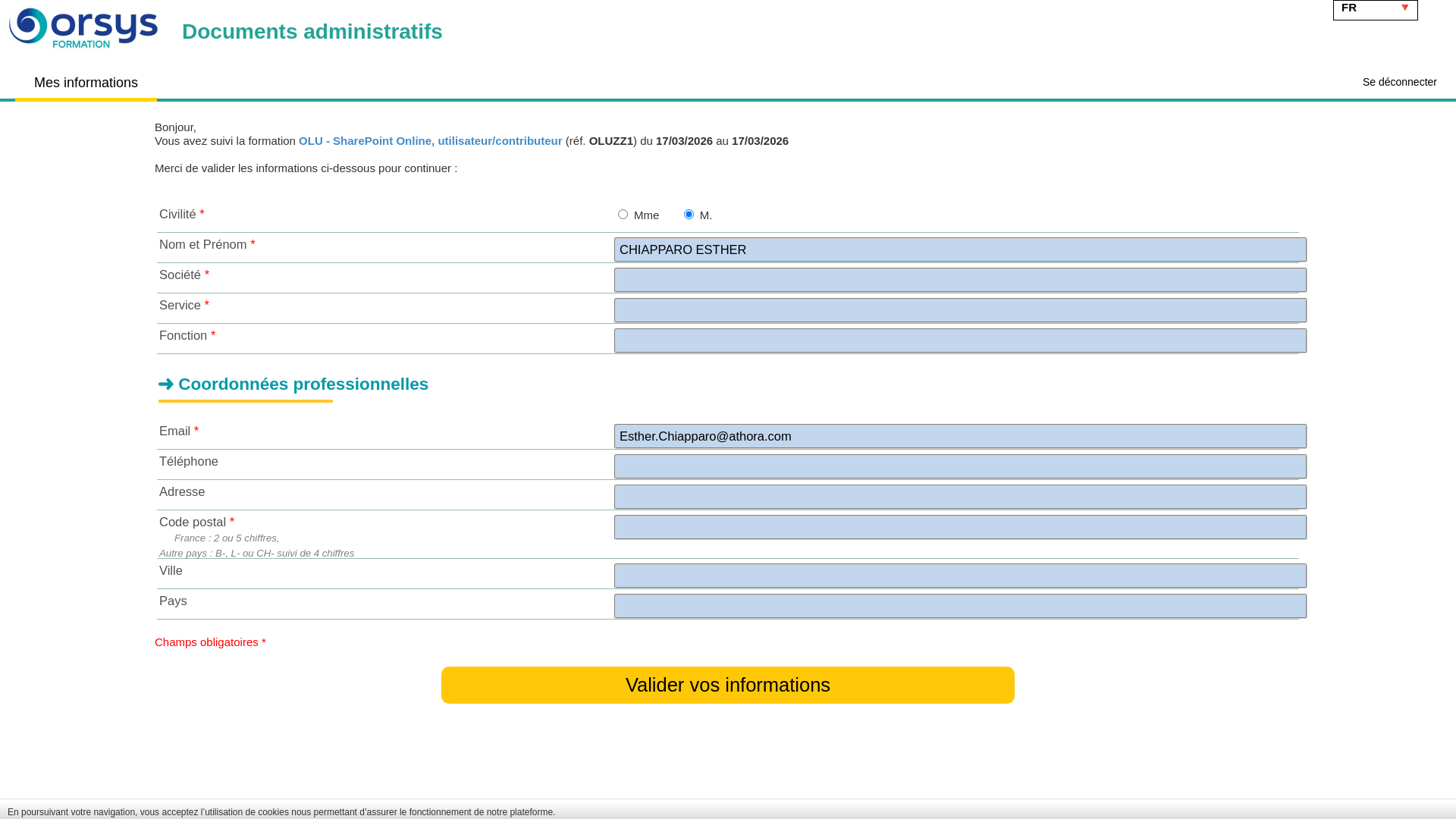 website screenshot of https://docadmin.orsys.fr/Home/Emargement/0x02000000366AD63B087C3B1345AFC96AAC3C0ABE4DE85EFE90BBB1A066C6E7B7808A7D8A