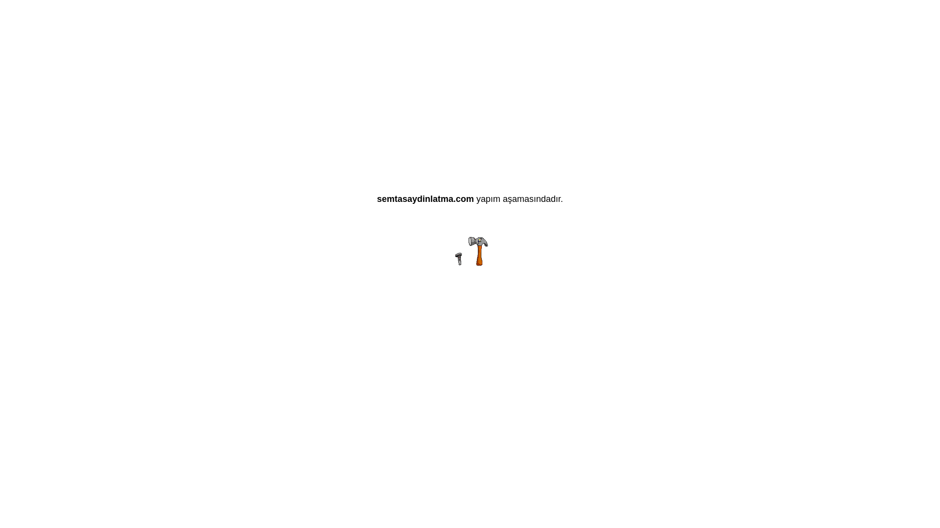 website screenshot of https://semtasaydinlatma.com/