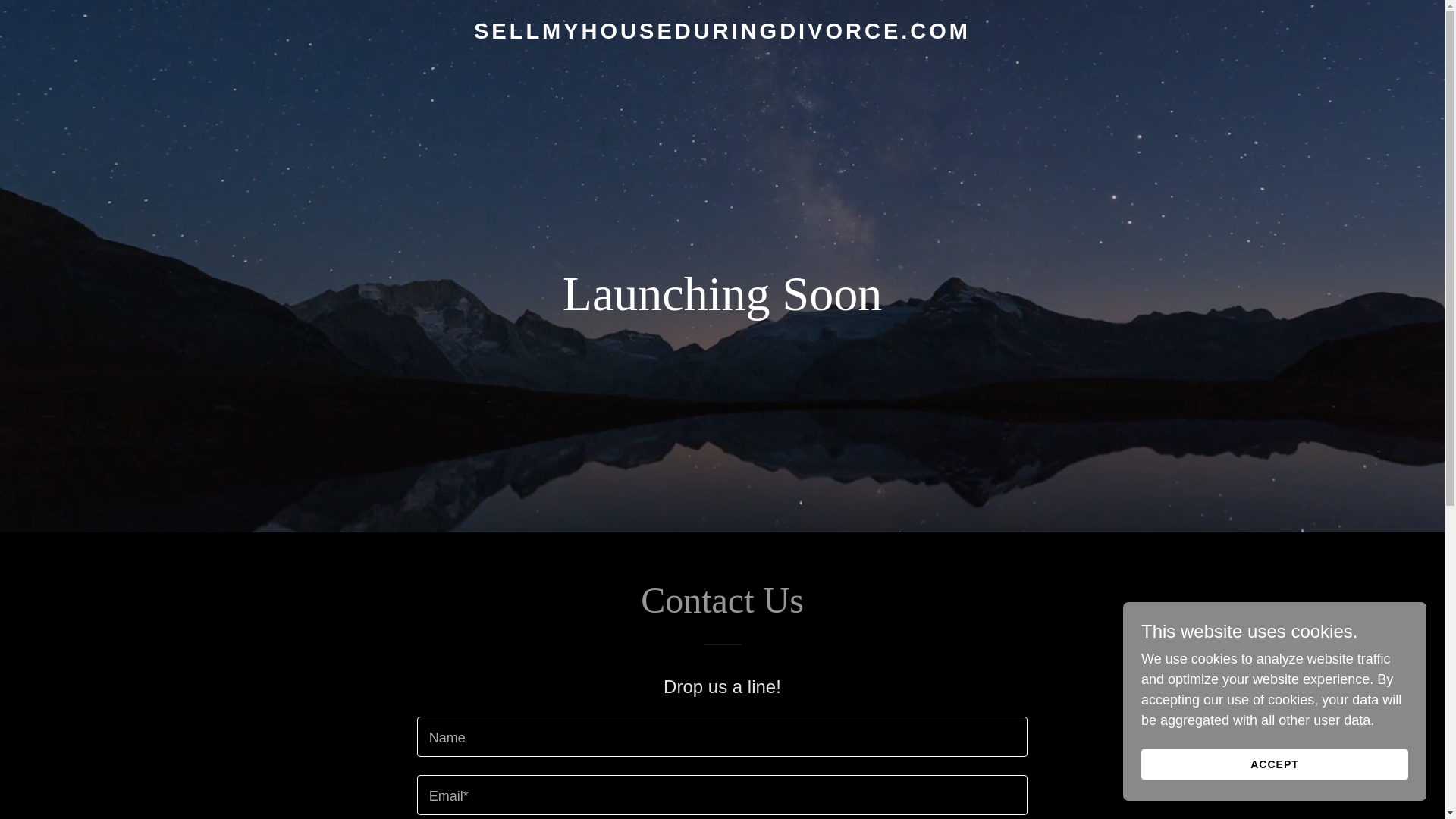 website screenshot of https://sellmyhouseduringdivorce.com/
