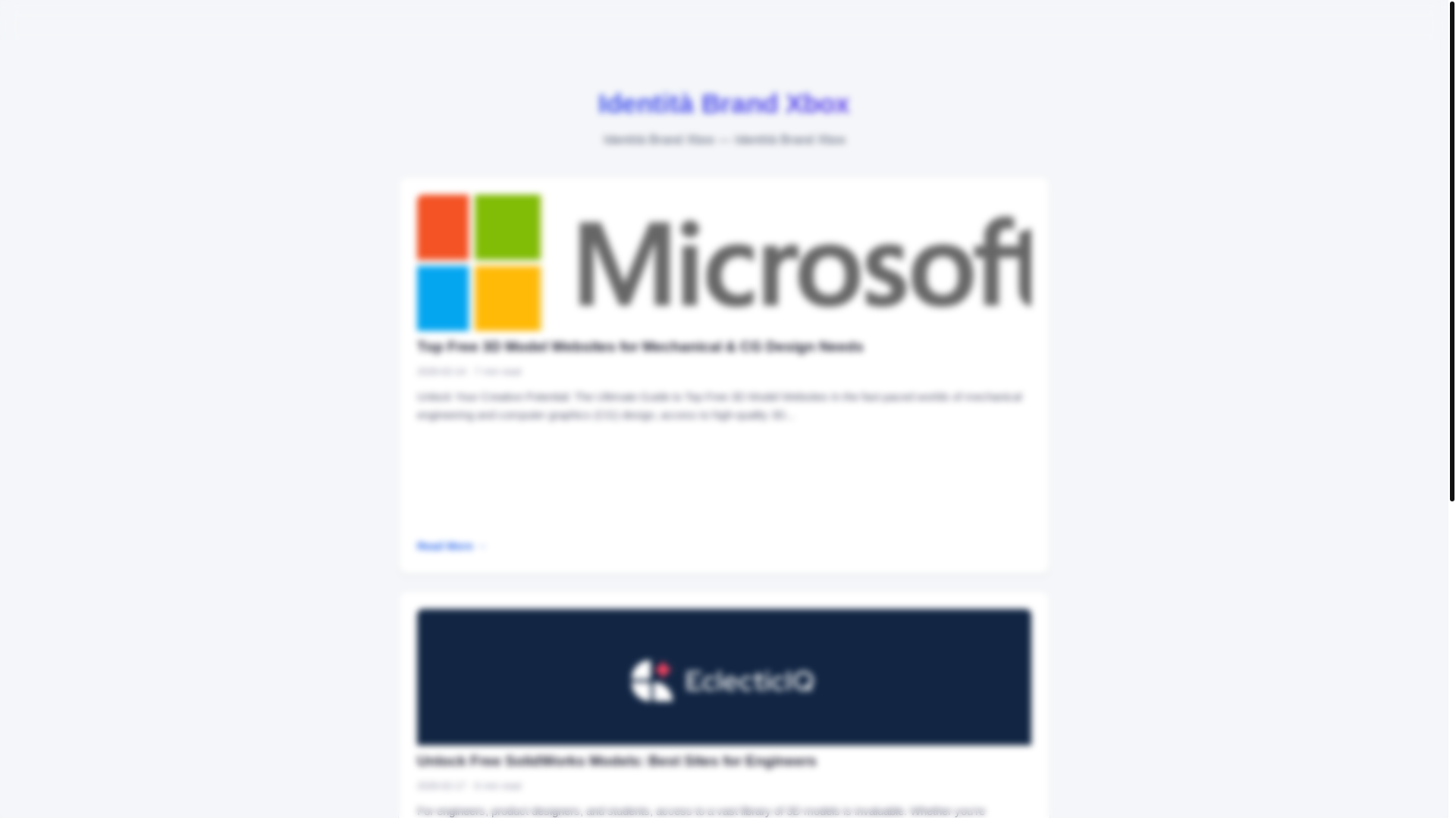 website screenshot of https://identita-brand-xbox.pages.dev/