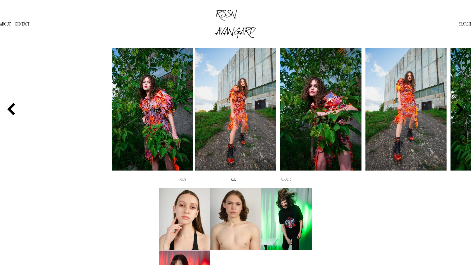 website screenshot of https://rssnavangard.com/