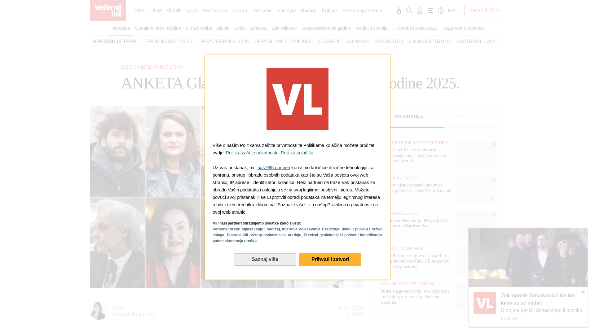 website screenshot of https://www.vecernji.hr/vijesti/prepoznajemo-one-koji-su-pokazali-da-su-profesionalni-integritet-izvrsnost-i-odgovornost-prema-drustvu-i-dalje-prisutni-1930009