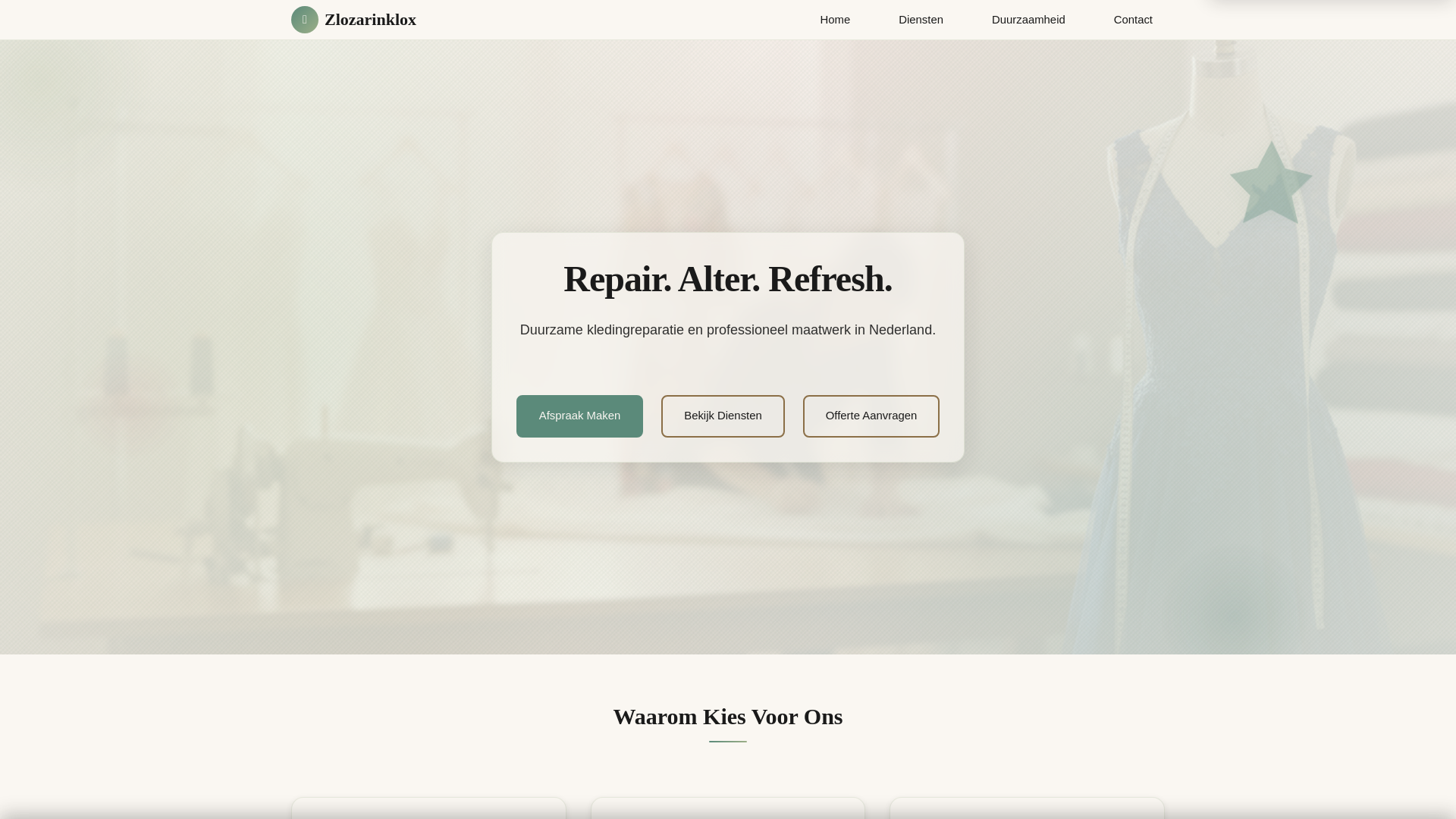 website screenshot of https://zlozarinklox.world/