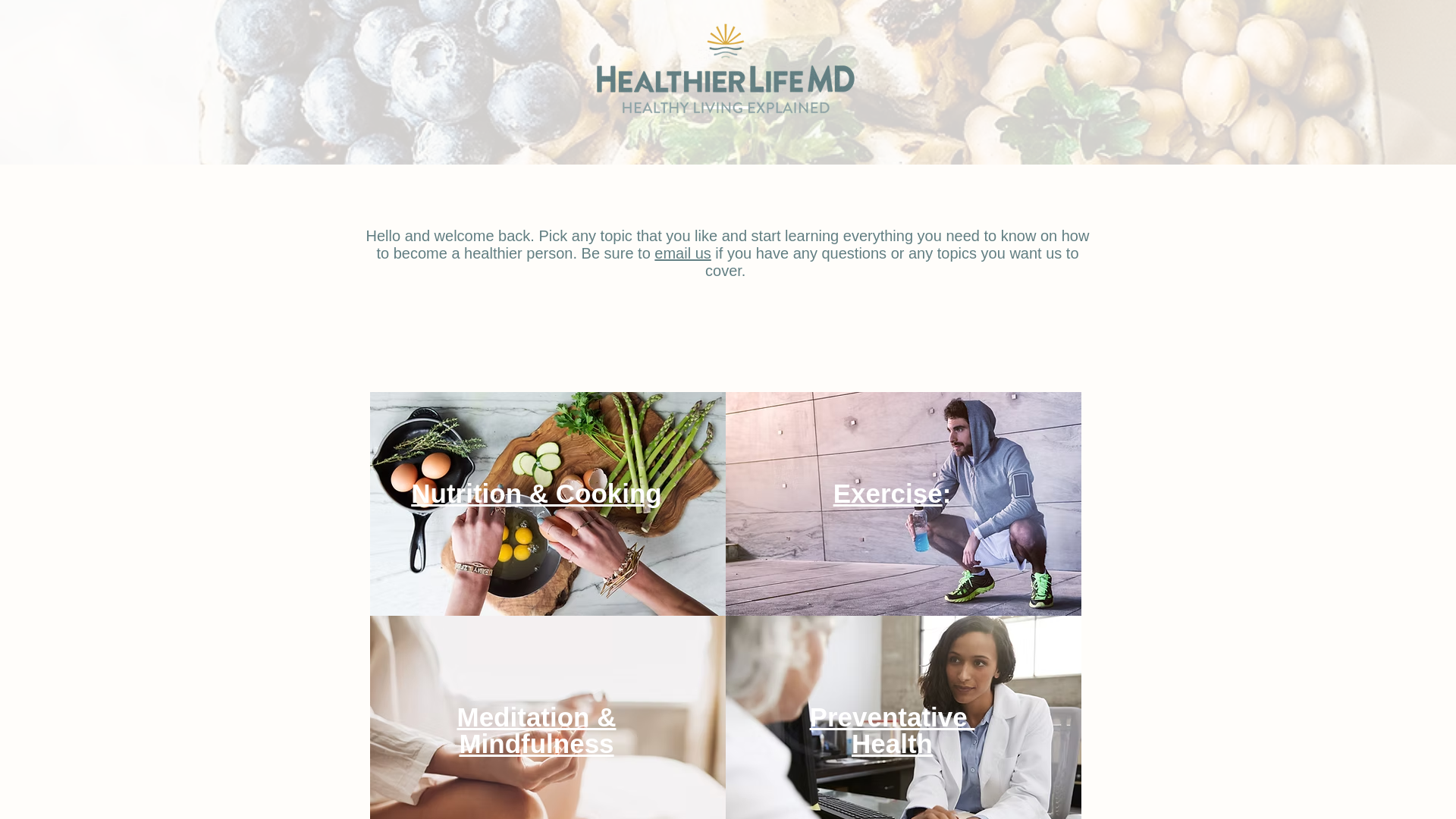 website screenshot of https://myhealthierlifemd.com/