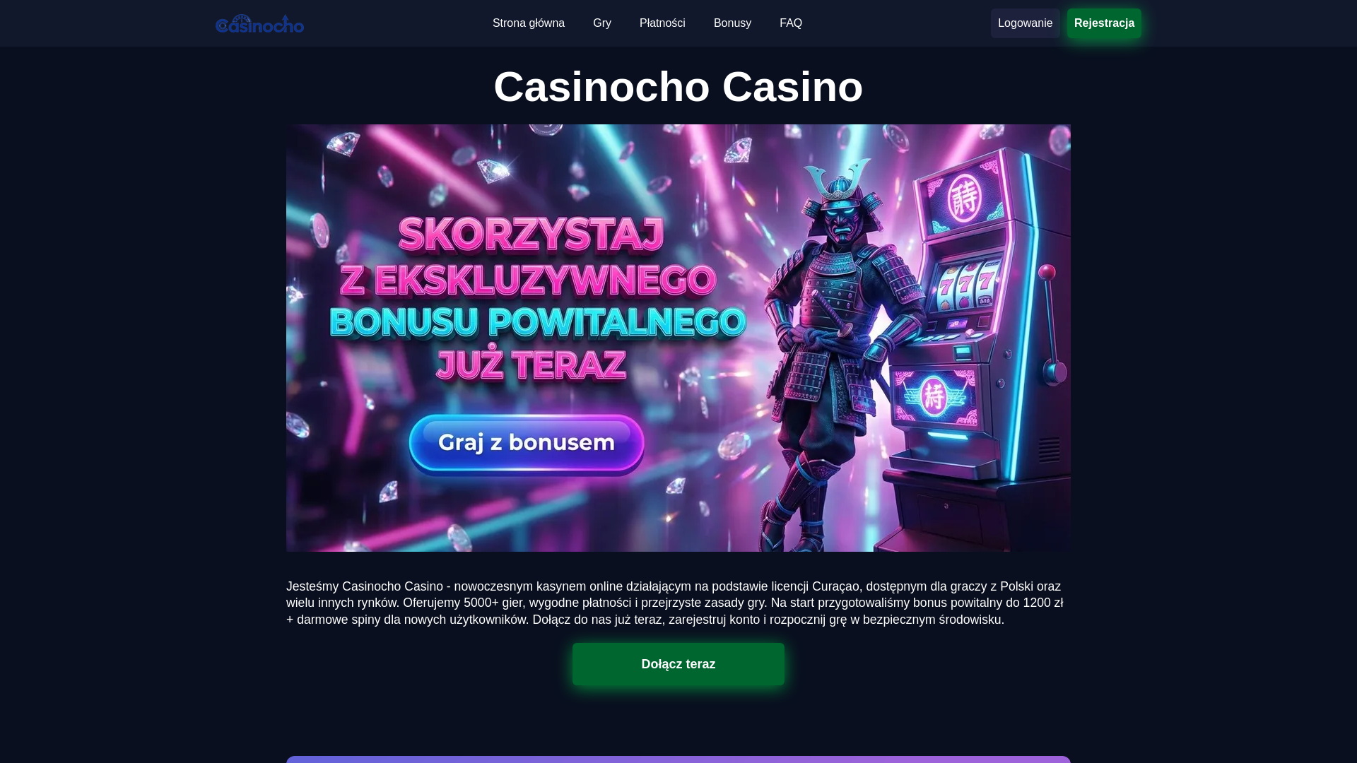 website screenshot of https://casinachocasino-com-pl-54828.pages.dev/