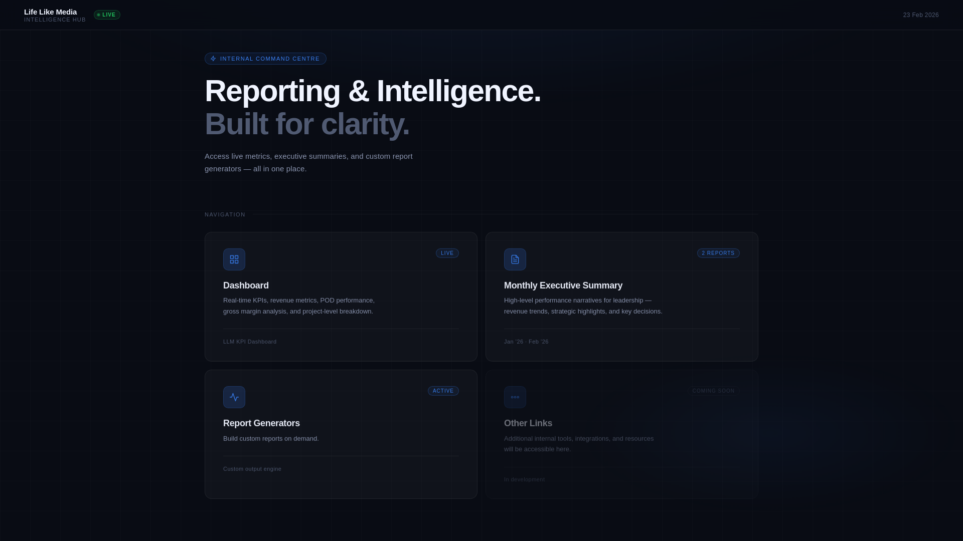 website screenshot of https://lifelikemedia-hub.pages.dev/
