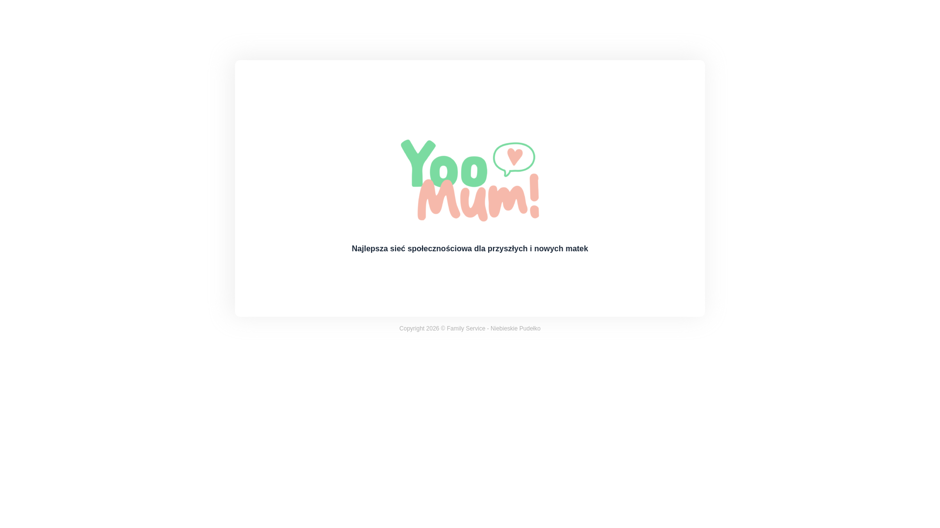 website screenshot of https://yoomum.pl/