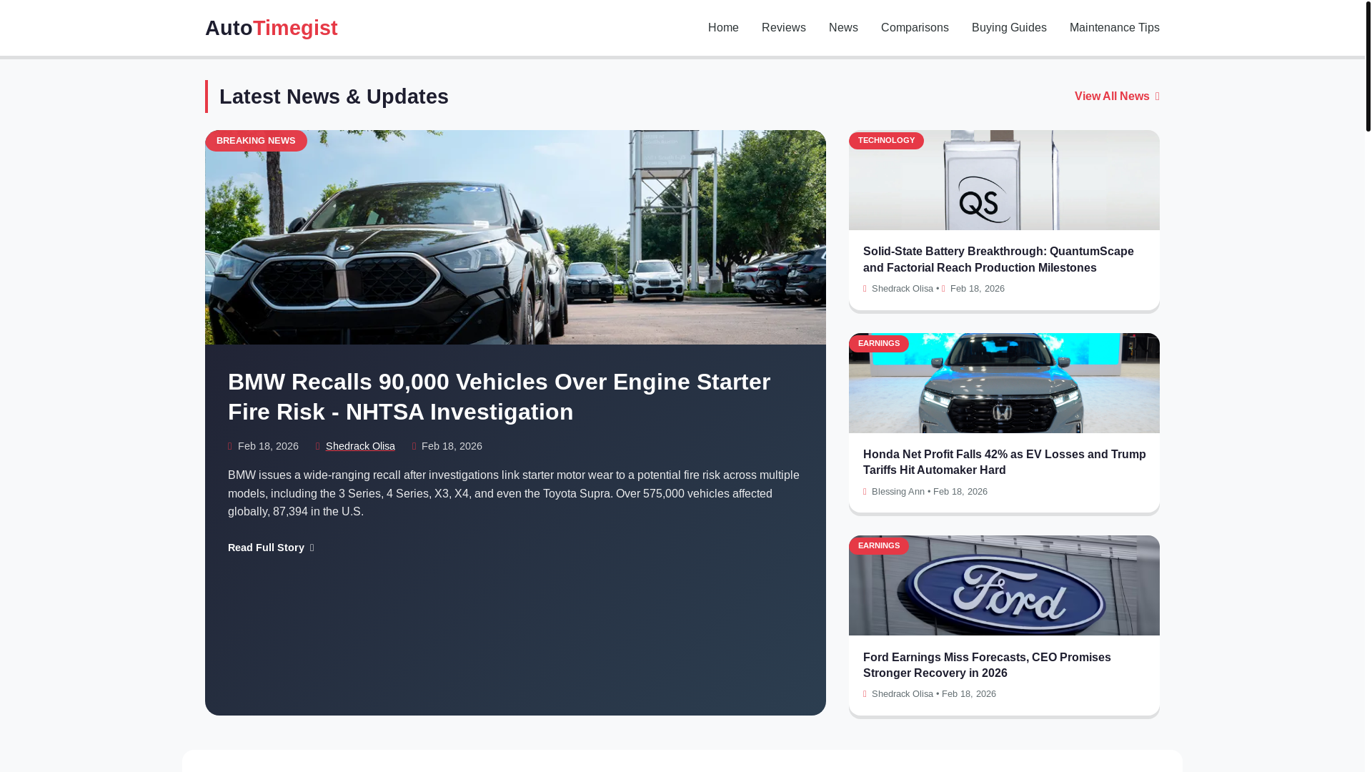 website screenshot of https://autotimegist.com/