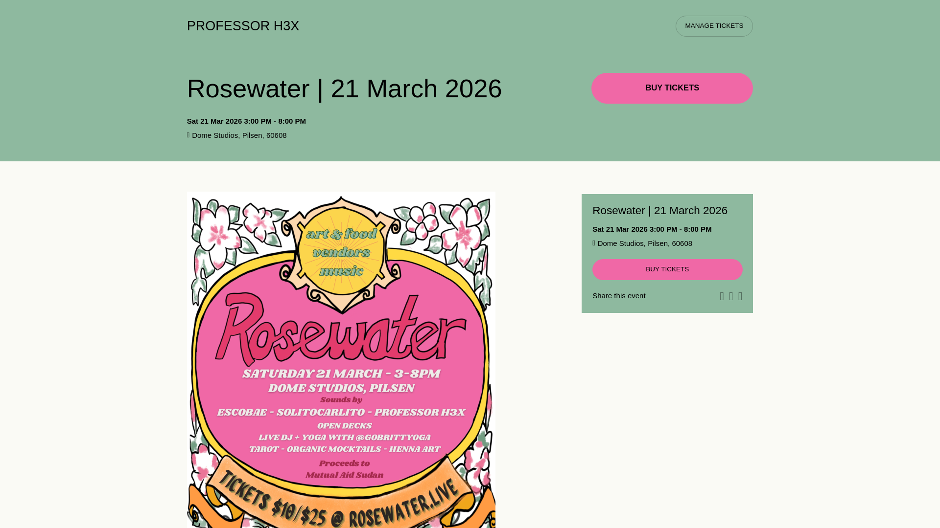 website screenshot of https://rosewater.live/