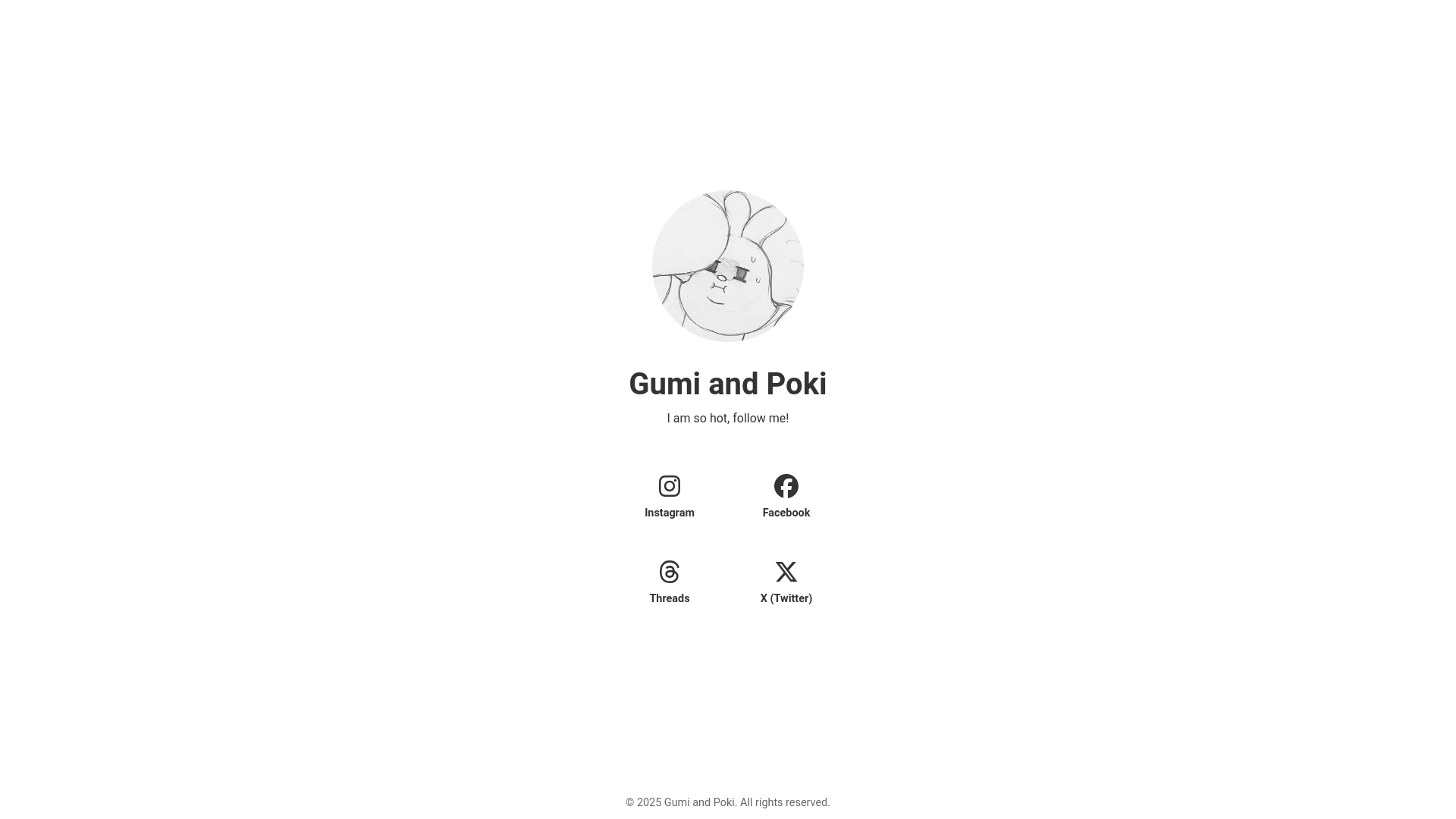website screenshot of https://gumiandpoki.com/