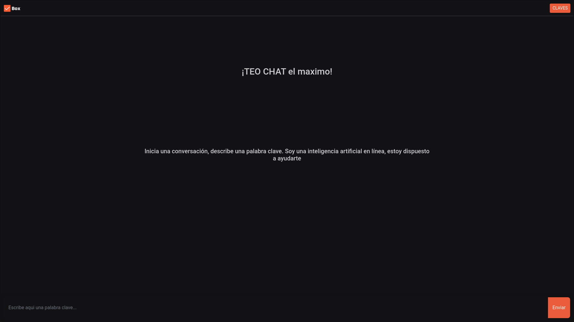 website screenshot of https://chateo.pages.dev/
