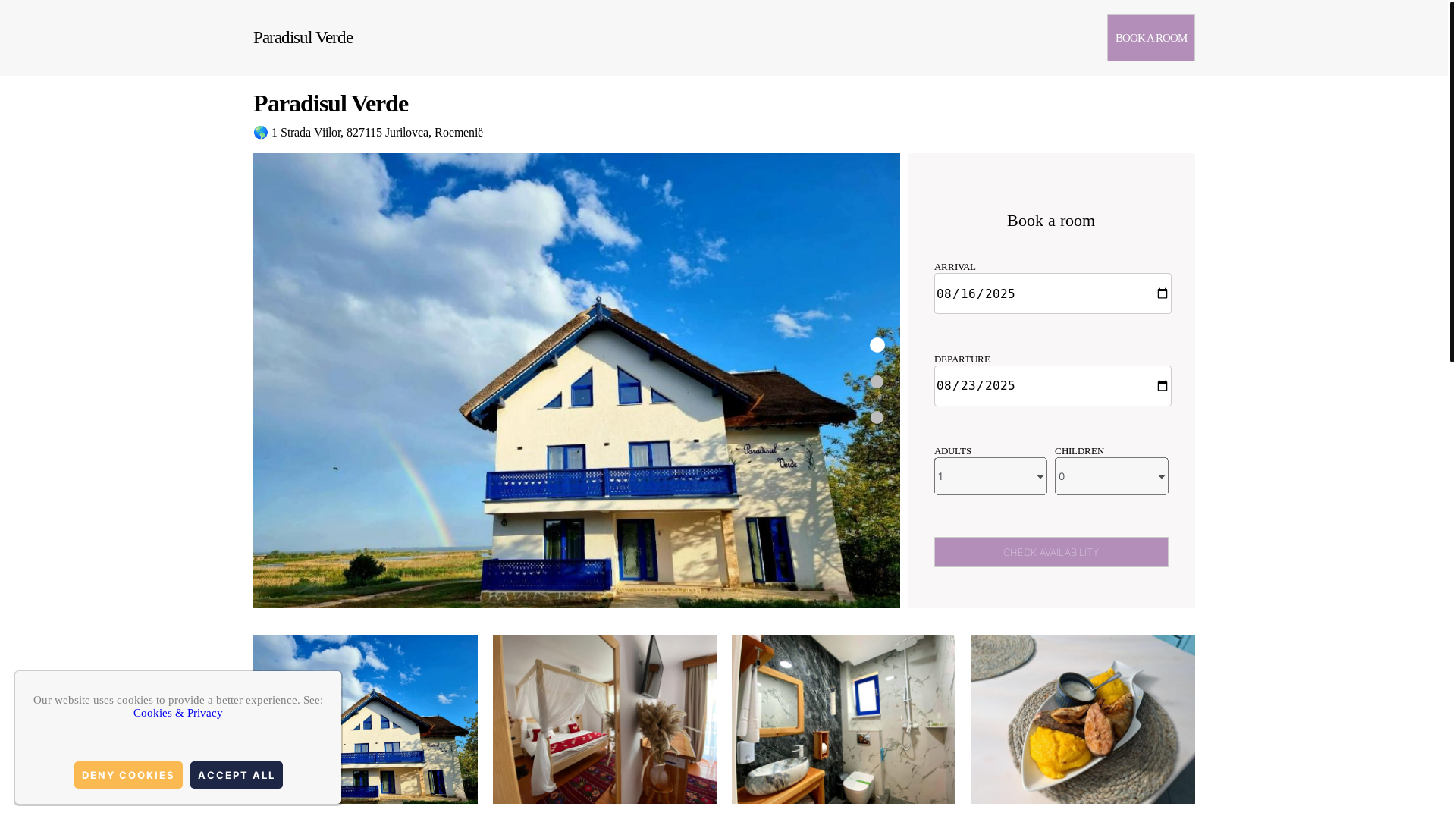 website screenshot of https://paradisul-verde-pensiune-si-punct-gastronomic-local.com.es/