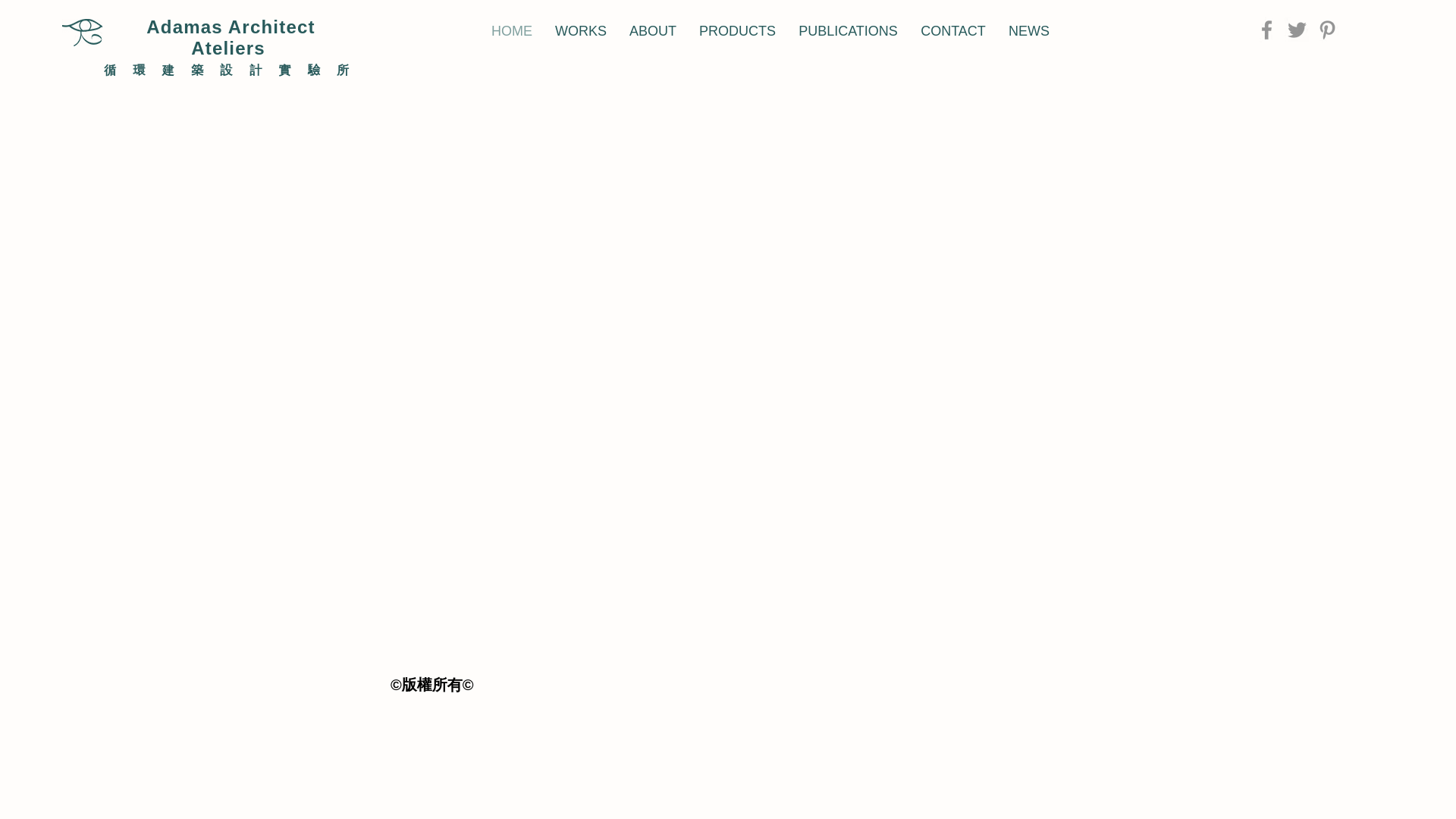 website screenshot of https://adamasarchitect.com