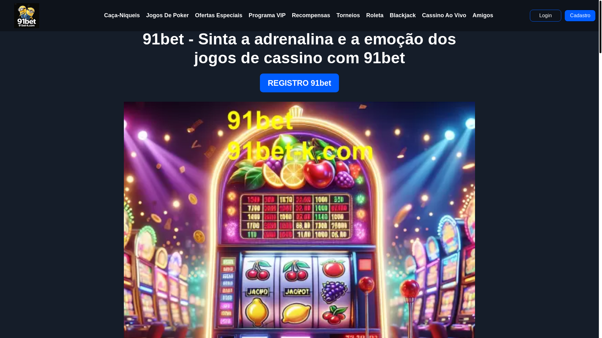website screenshot of https://91bet-k.com/