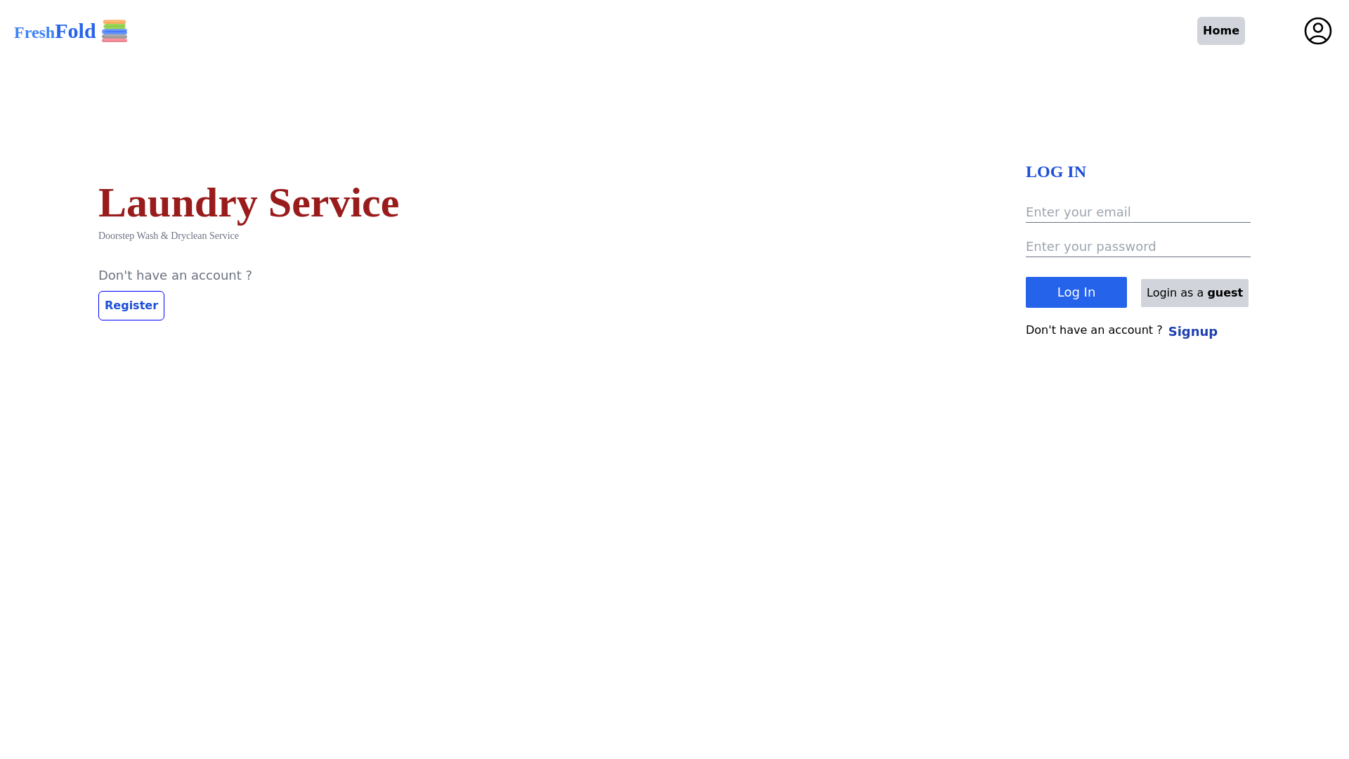 website screenshot of https://laundry-services.pages.dev/