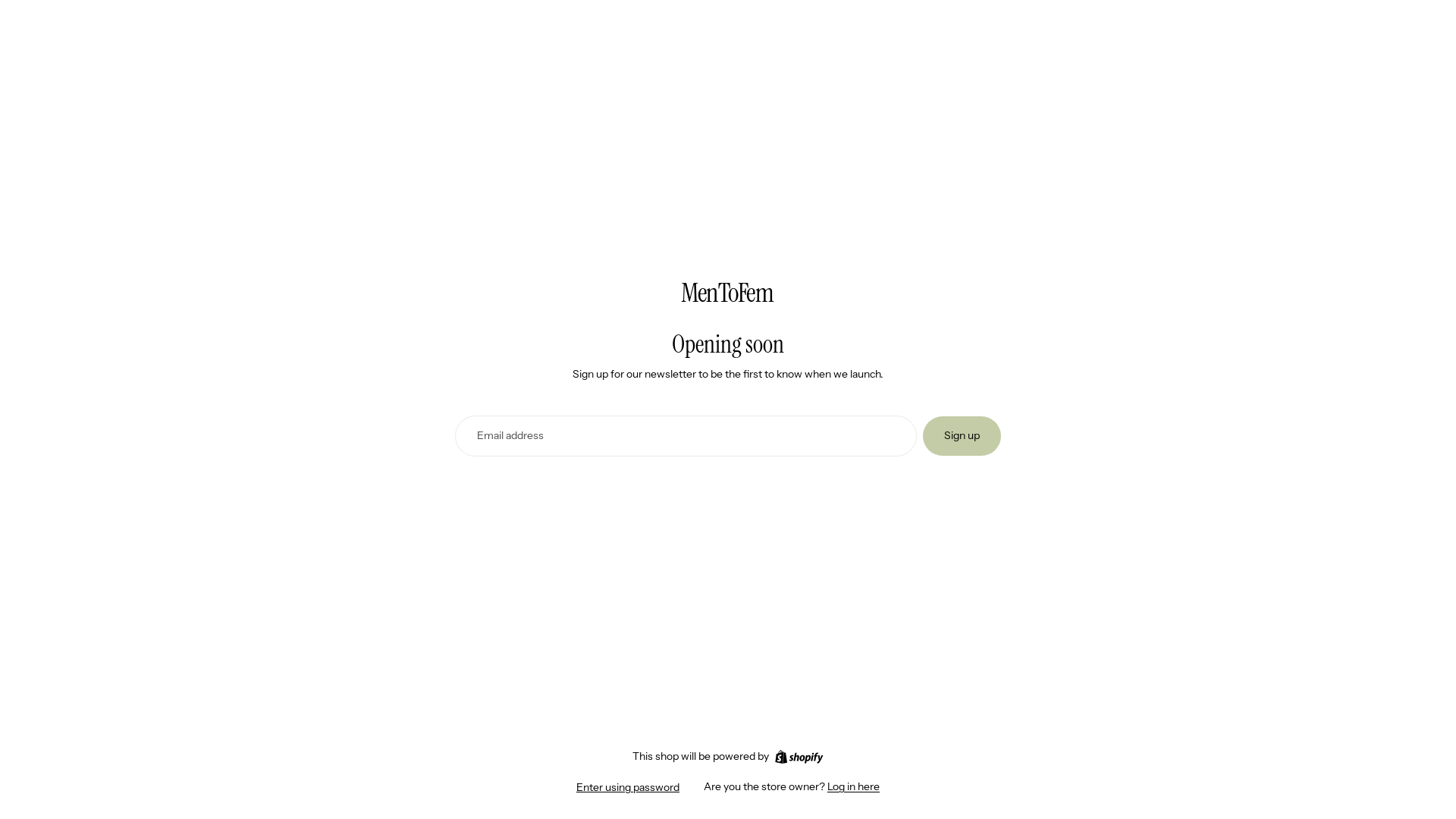 website screenshot of https://mentofem.me/