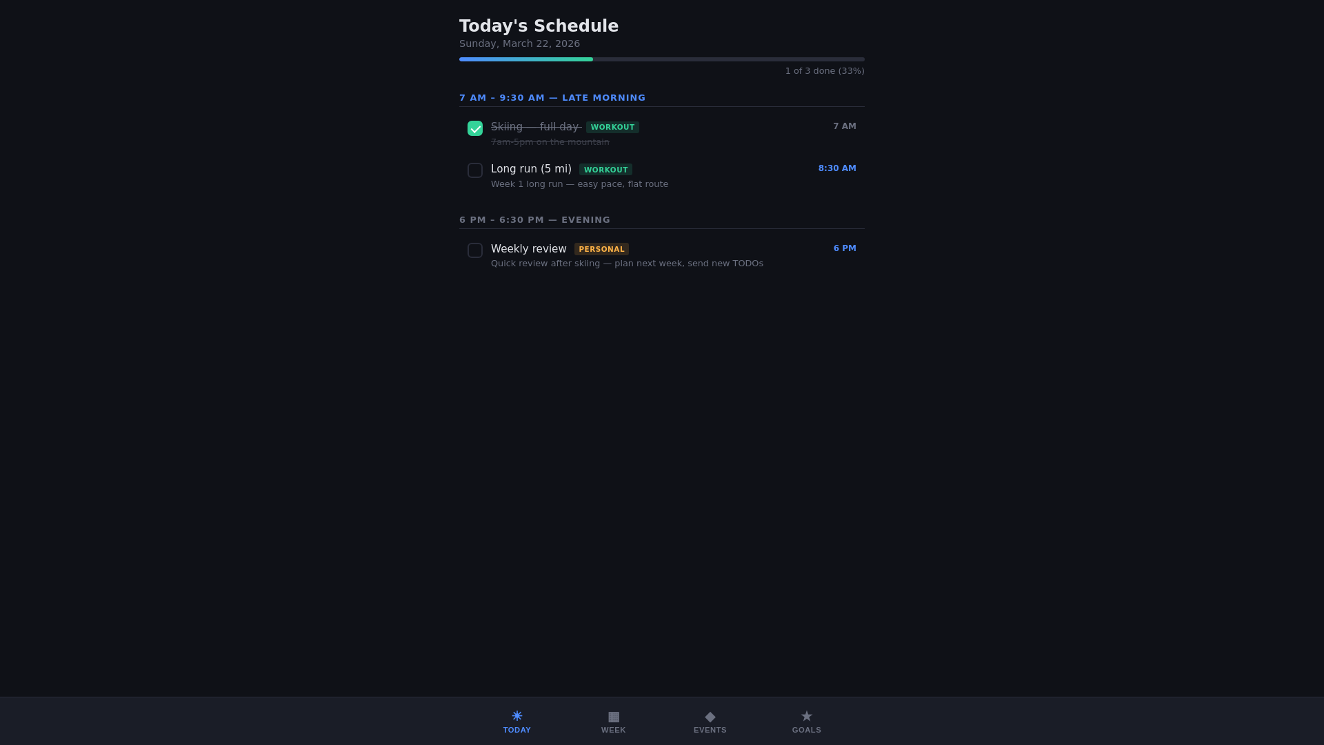 website screenshot of https://daily-scheduler-pwa.pages.dev/