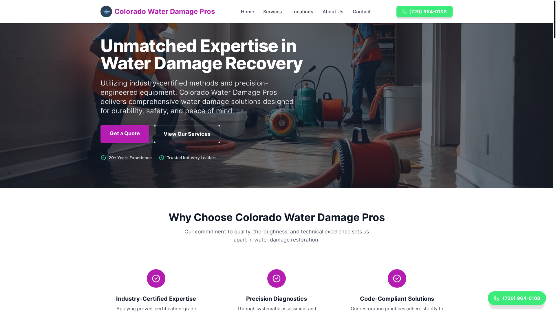 website screenshot of https://coloradowaterdamageco-com.pages.dev/