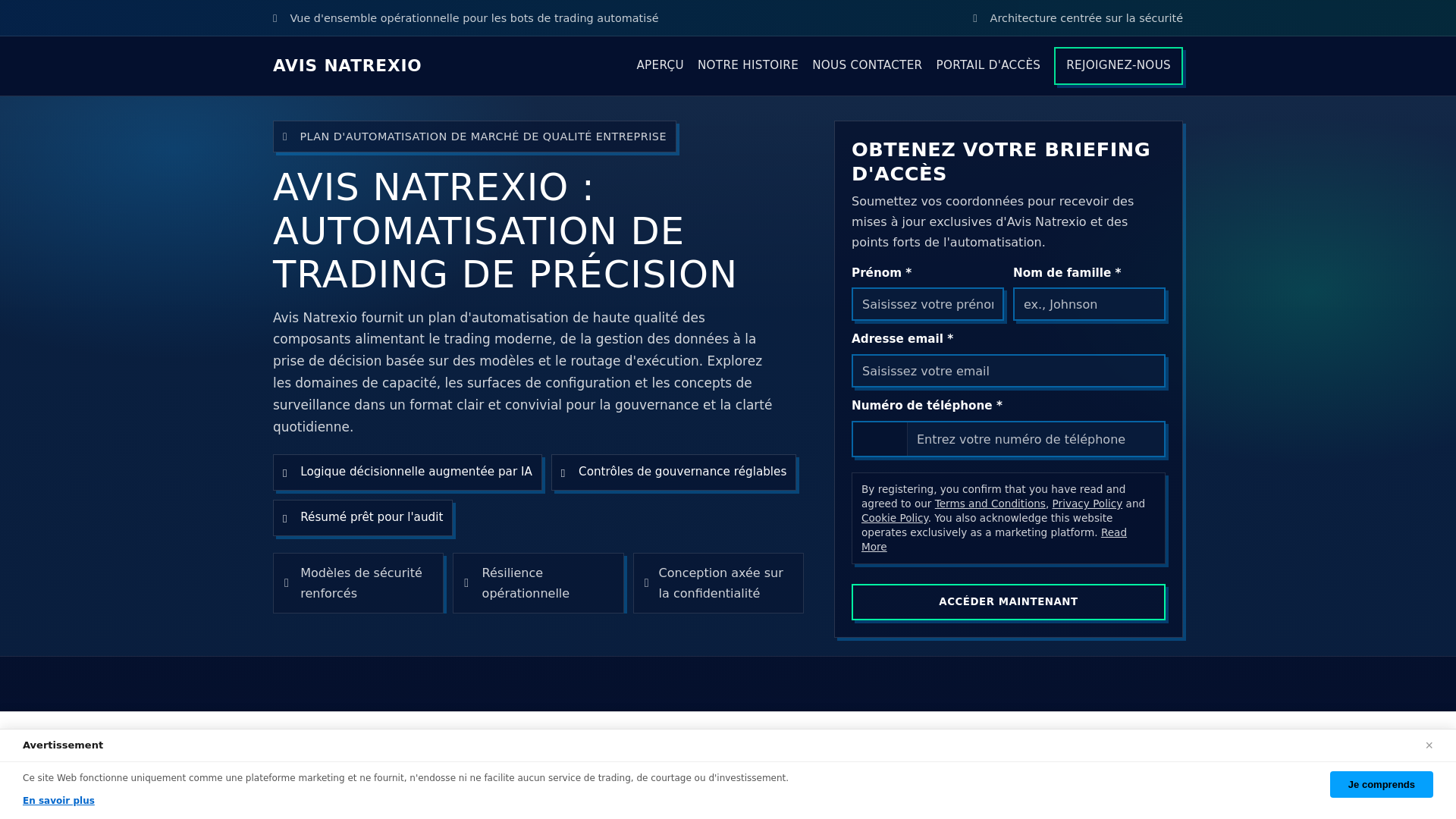 website screenshot of https://avisnatrexio-digital-3c6.pages.dev/