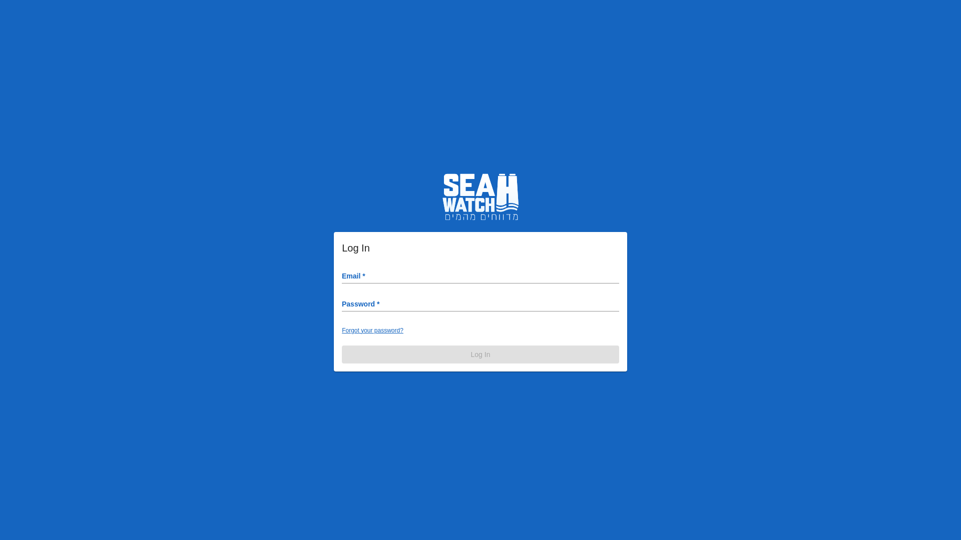 website screenshot of https://seawatch-backoffice-web.pages.dev/