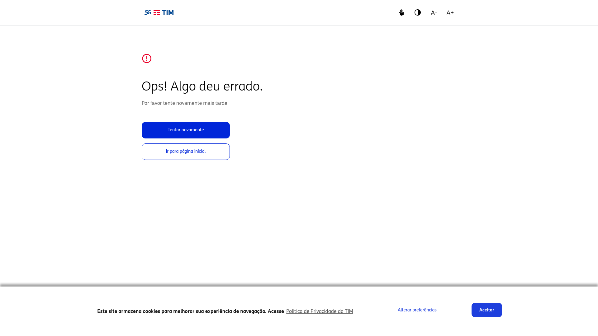 website screenshot of https://lojavirtualtim.com.br/PRM