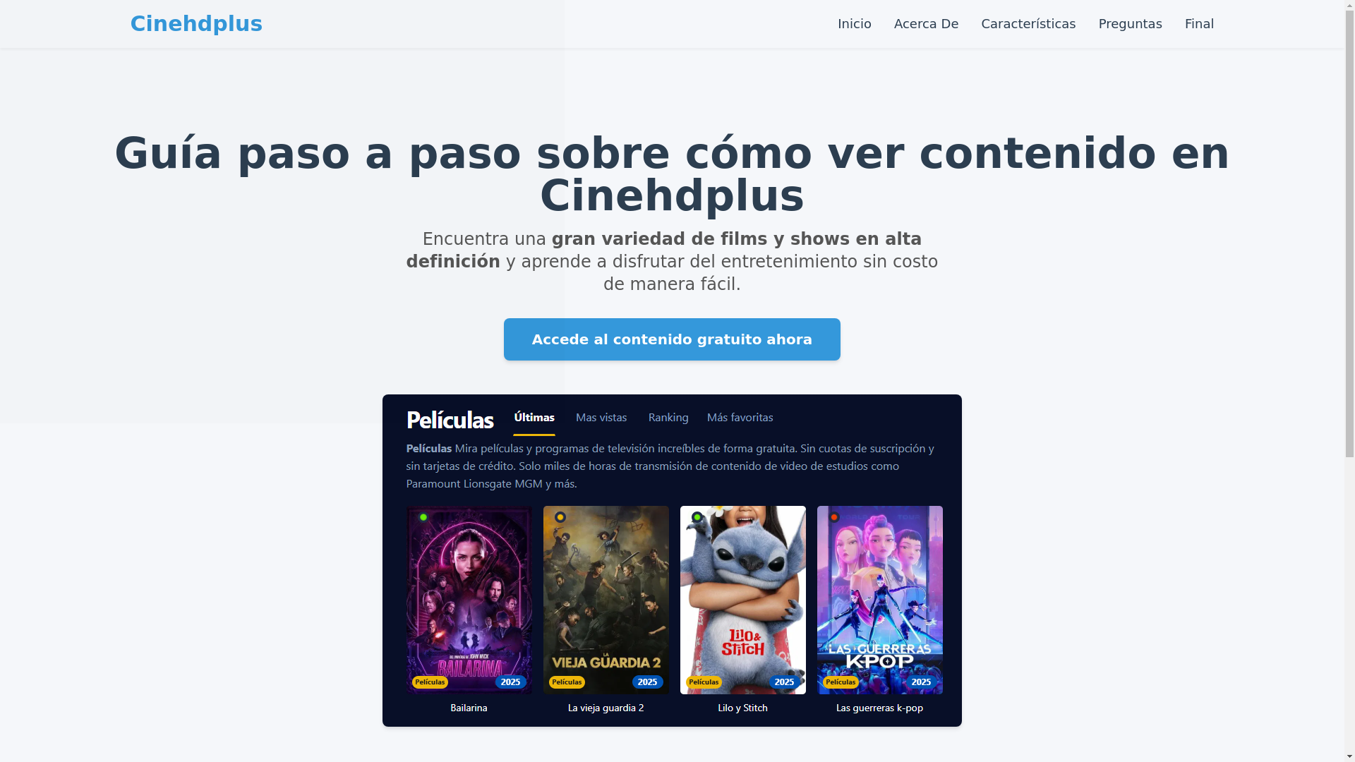 website screenshot of https://cinehdplus-63ou.pages.dev/